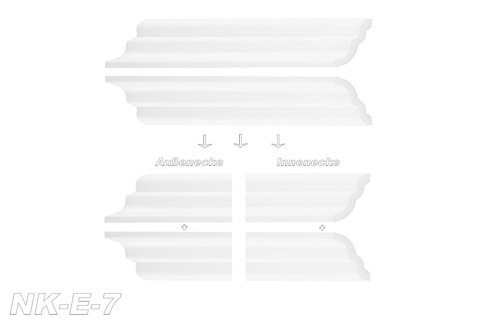 marbet design Stuckleiste E-7, Innen- & günstig online kaufen