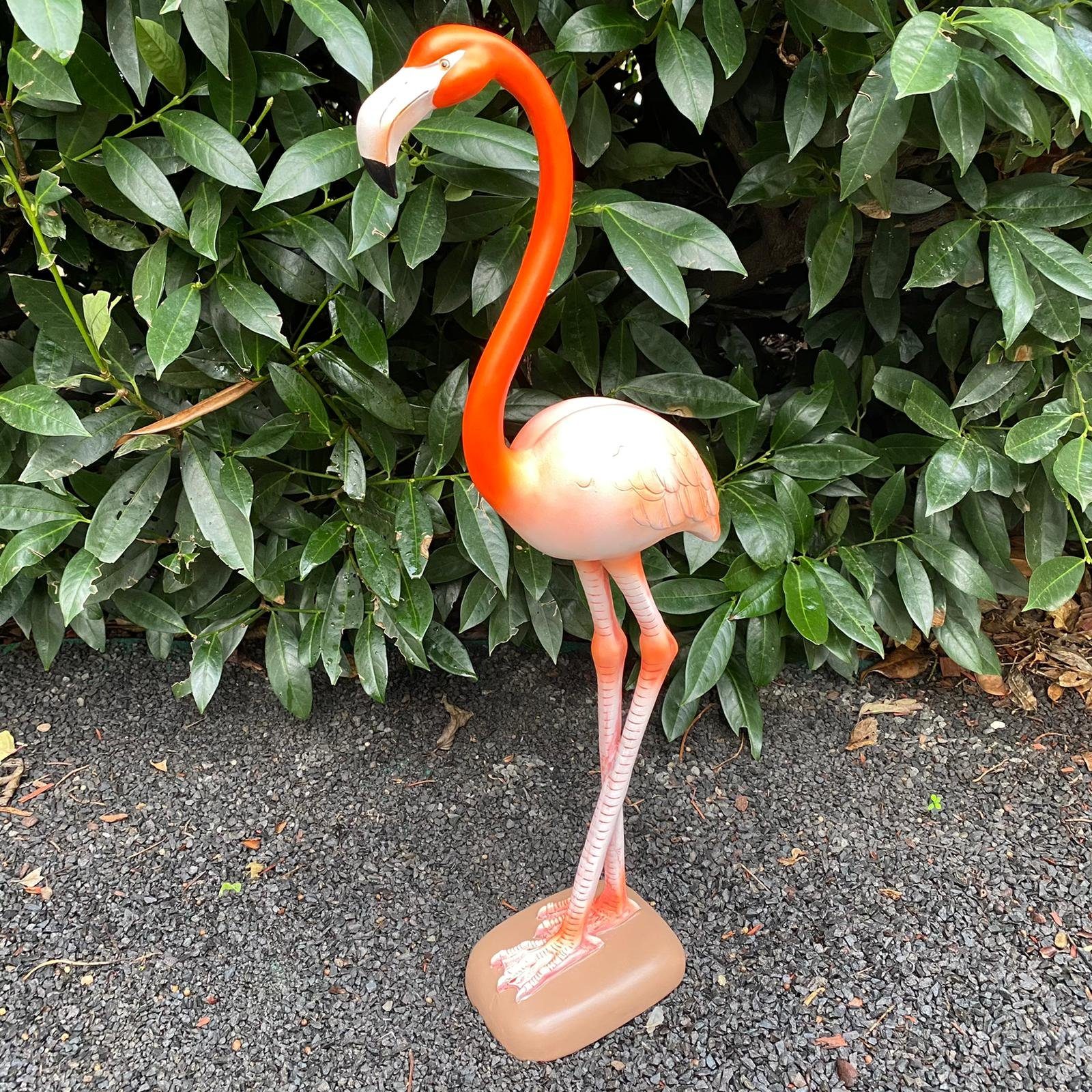 Aspinaworld Gartenfigur Rosa Flamingo Figur 65 cm wetterfest