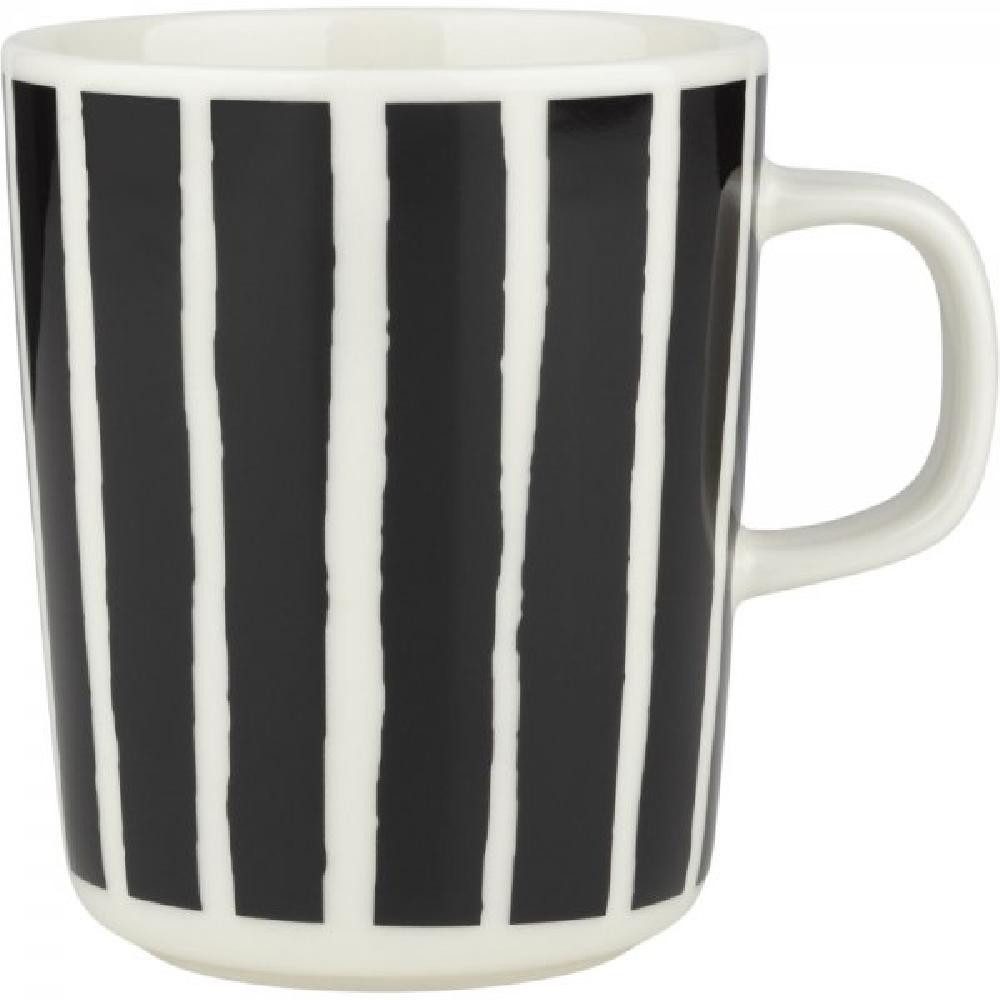 Marimekko Tasse Becher Oiva Piccolo Weiß Schwarz (Klein)