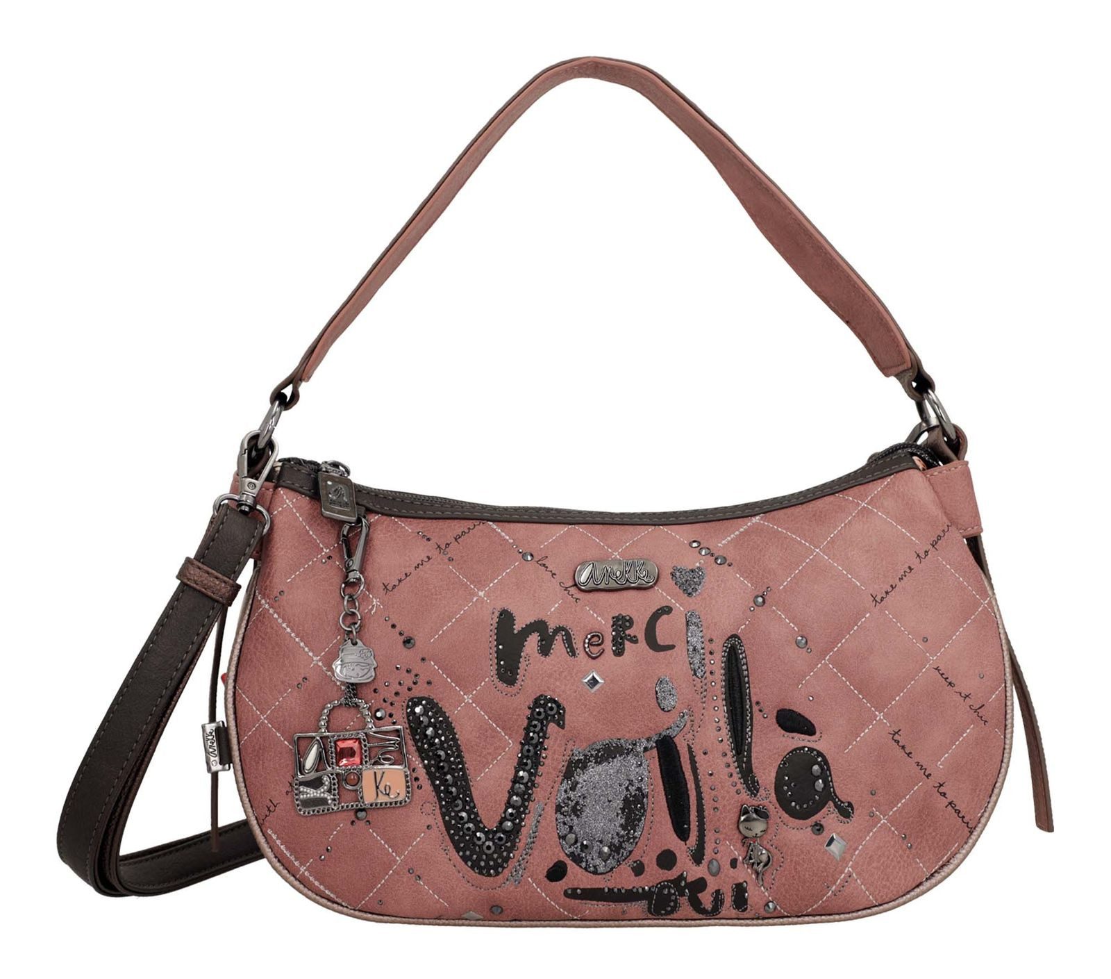 Schultertasche Oval Shoulder Bag