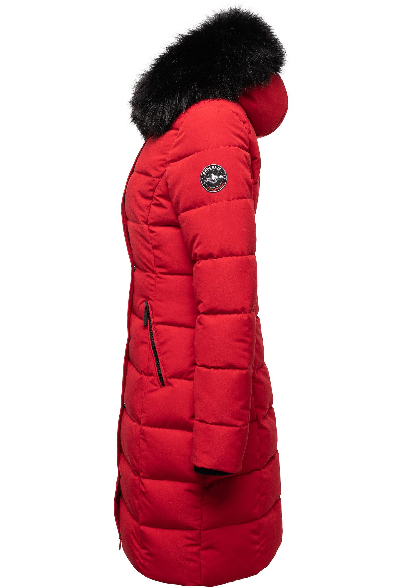 REPUBLIX Winterjacke TALIA Damen Gefütterte Dicke Winter Jacke Mantel Parka mit Kapuze