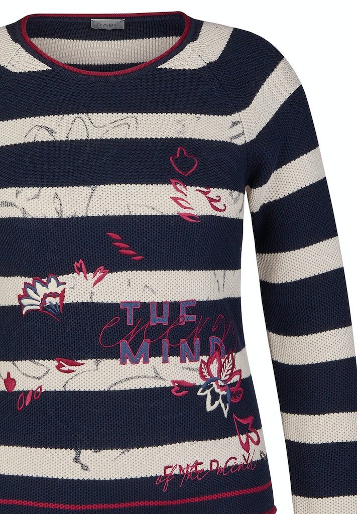 Rabe Strandpullover Pullover Marine günstig online kaufen