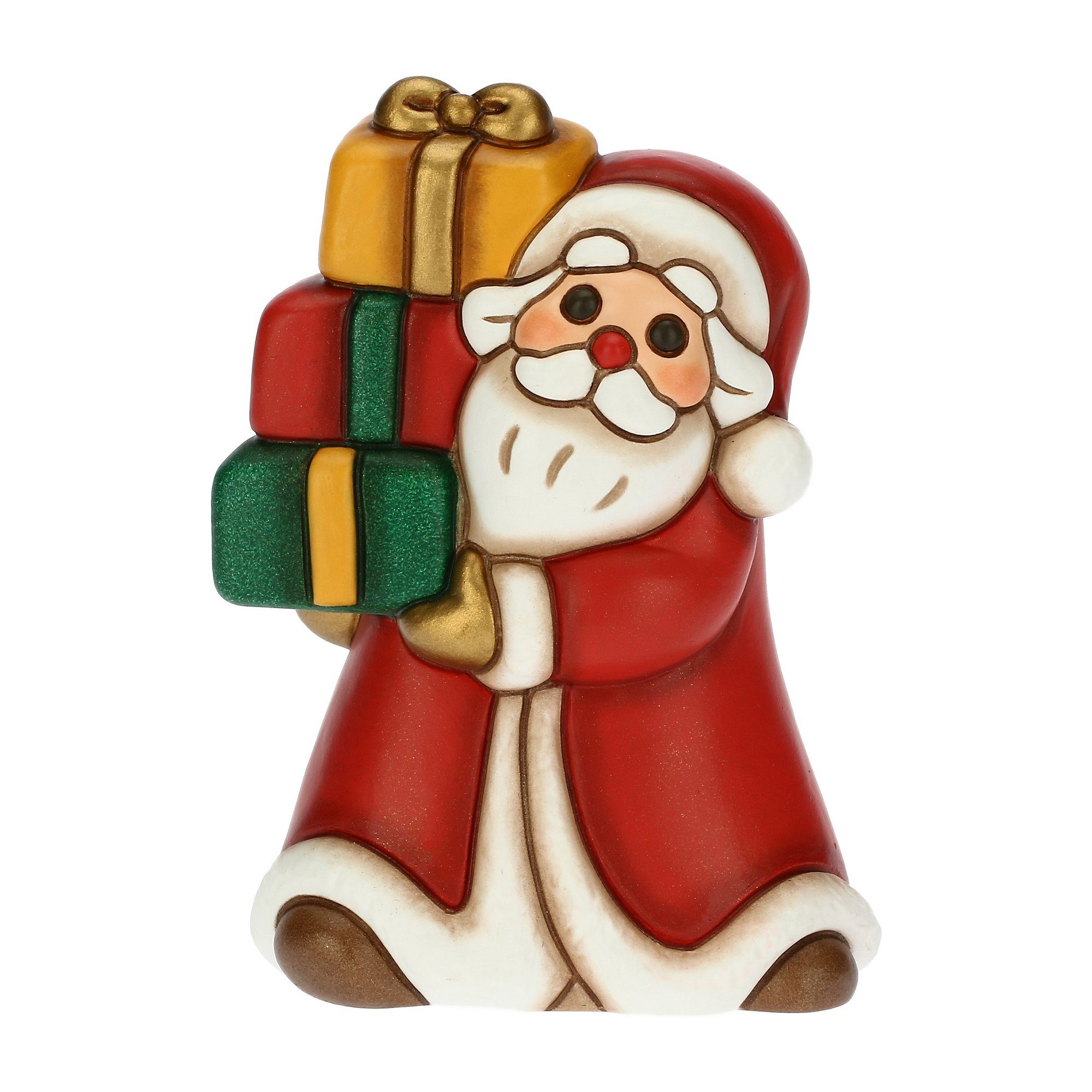 THUN SpA Dekofigur THUN 'Weihnachtsmann mit Geschenken - Desideri Di Natale' 2023