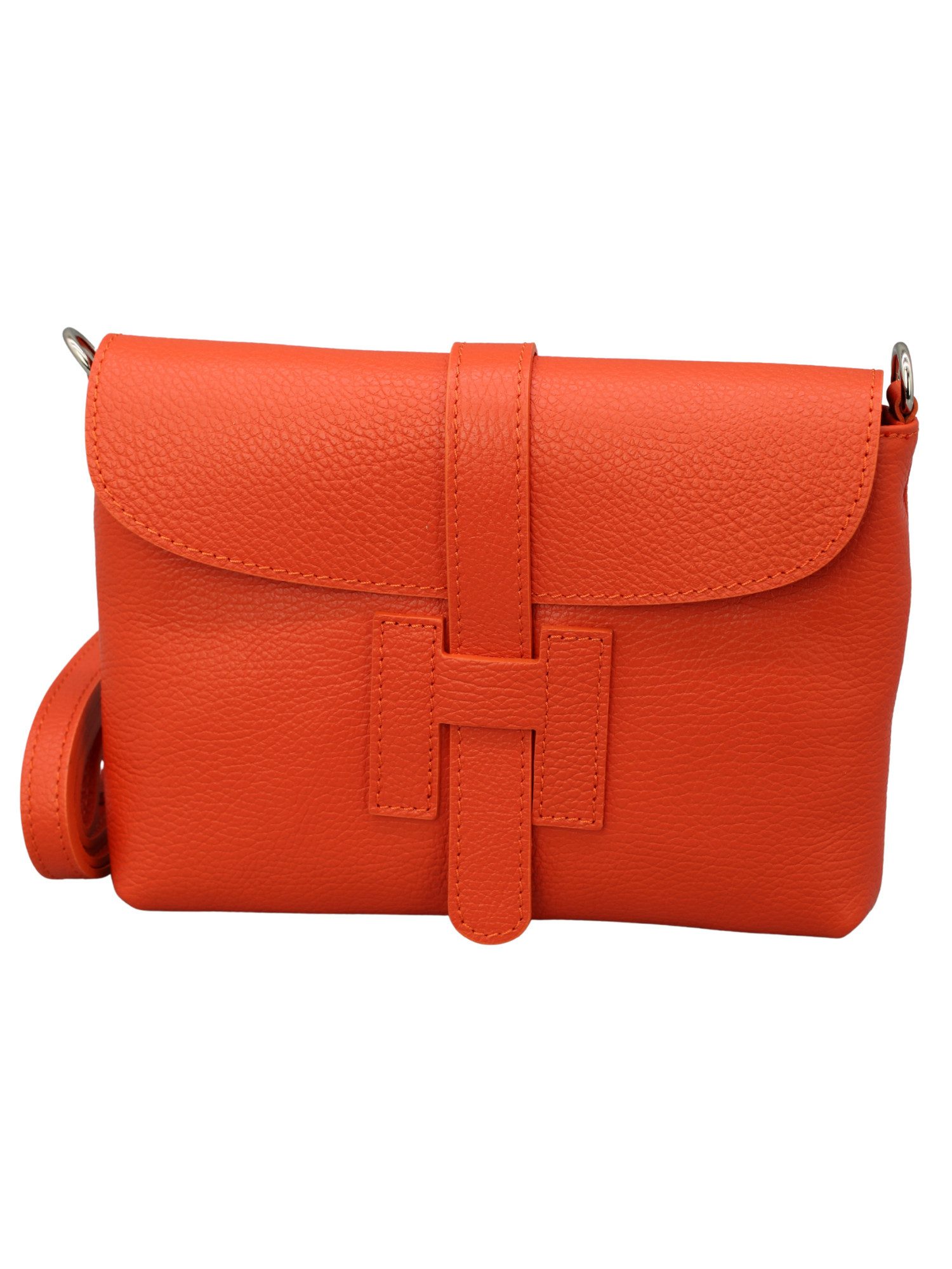 Adel Bags Schultertasche Helen Umhängetasche aus echtem Leder mit 2 verstellbaren Riemen