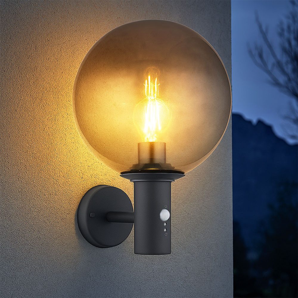 GLOBO LIGHTING LED Außen-Wandleuchte, Leuchtmittel inklusive, Warmweiß, LED günstig online kaufen