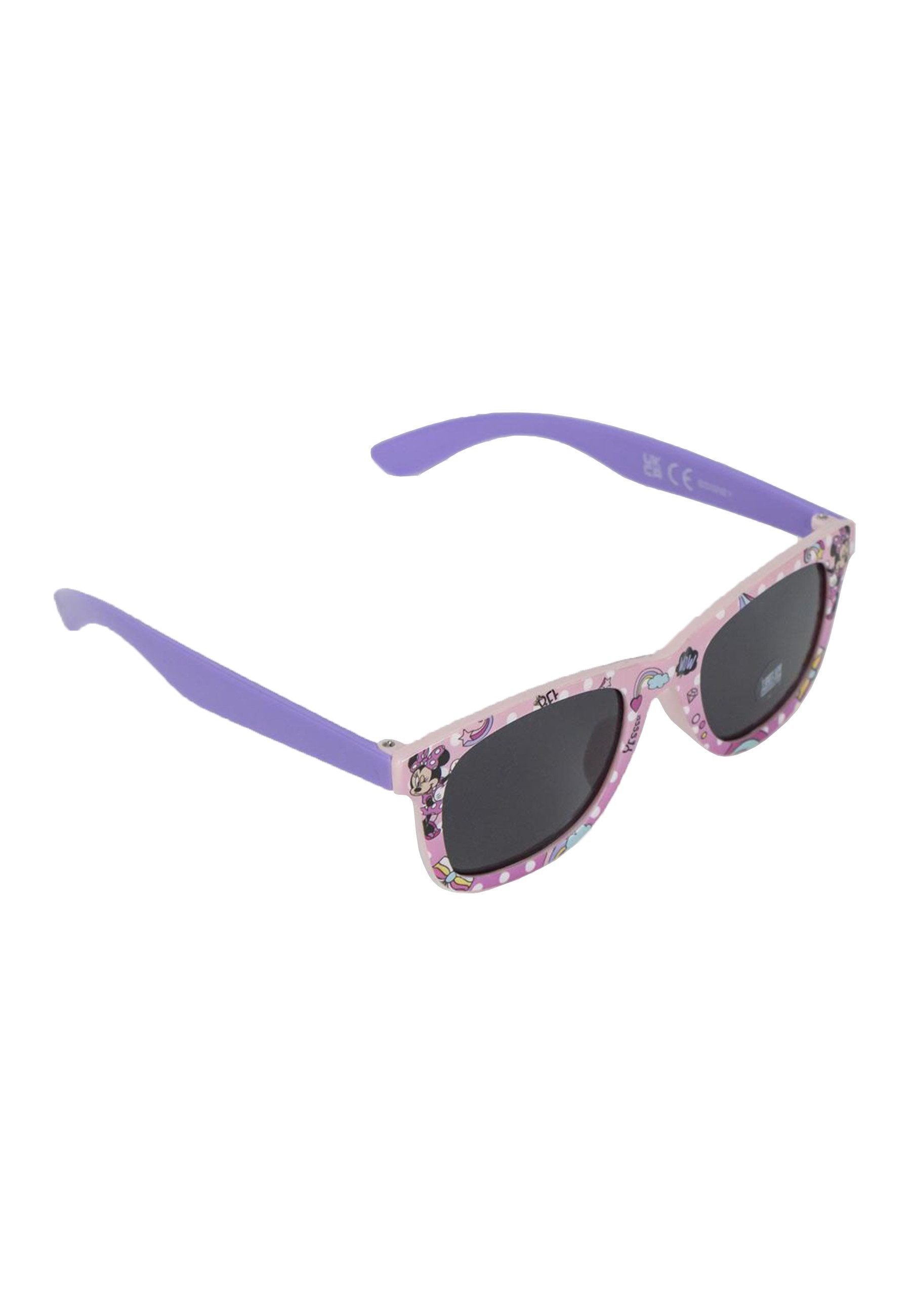 Disney Minnie Mouse Baseball Cap Mädchen Kinder Set Kappe + Sonnenbrille