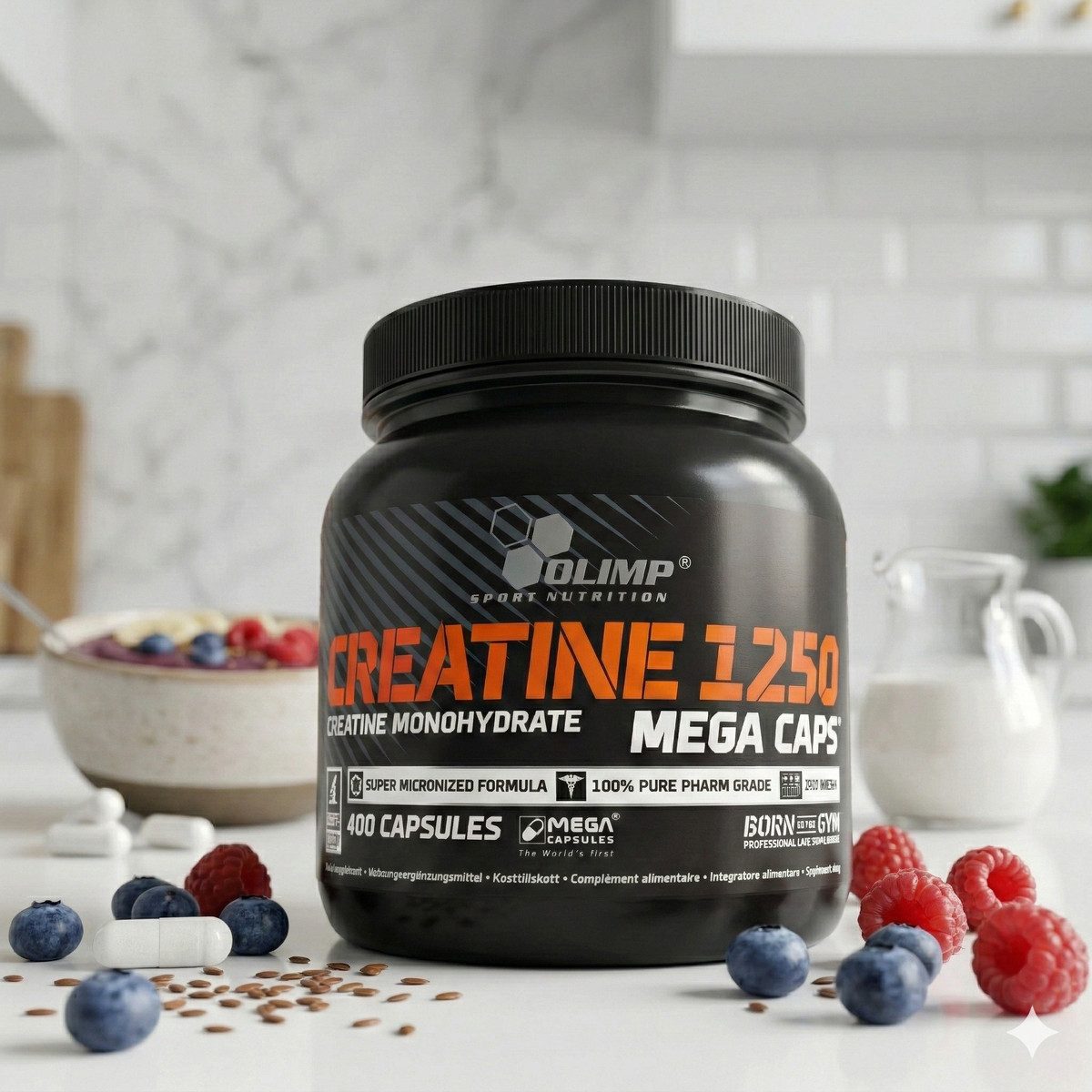 Olimp Olimp Creatine Mega Caps Kapsel, 400 er