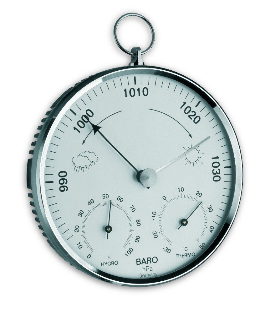 Wetterstation Klassisch TFA 20.3006 mit analogem Thermometer Hygrometer Barometer