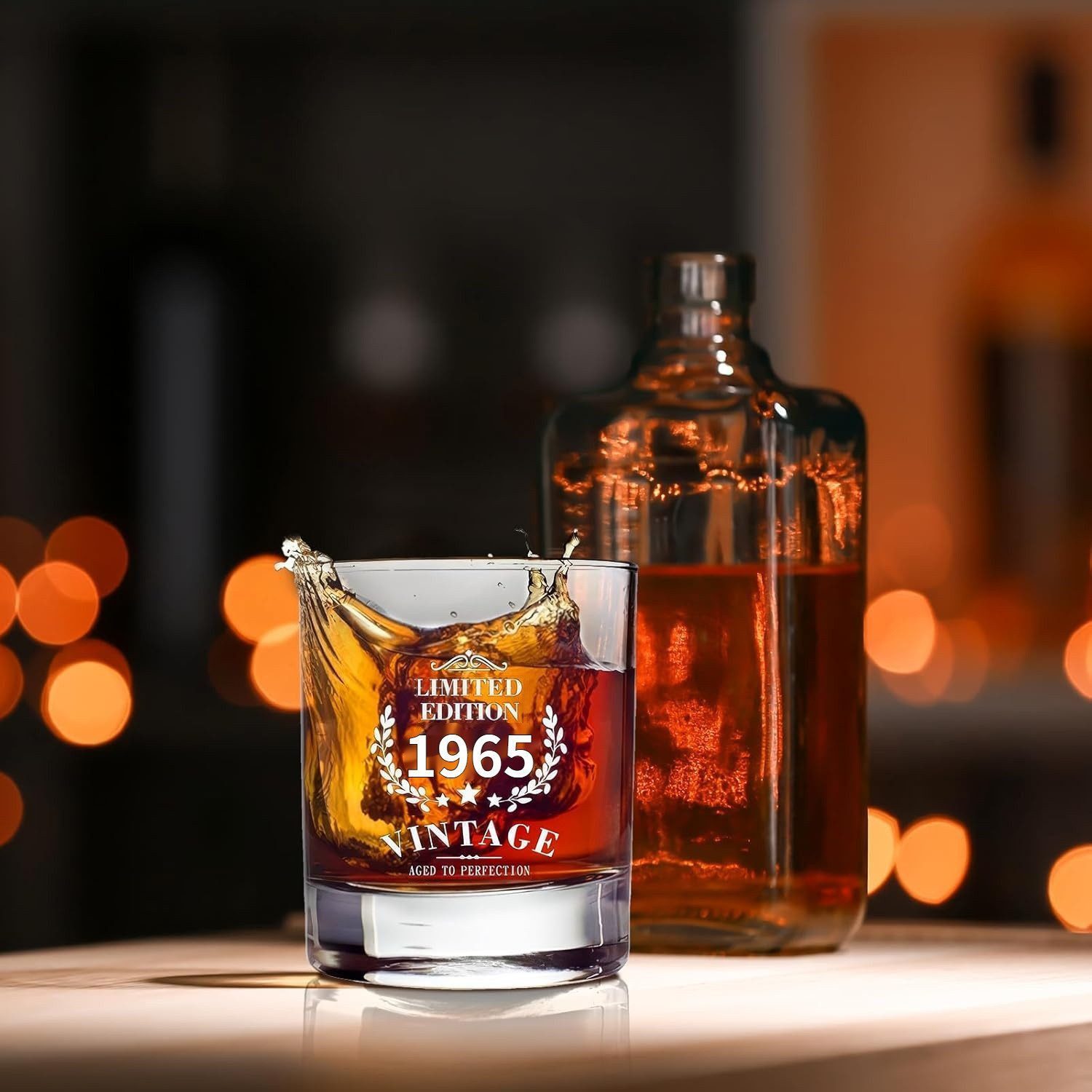 BlingBin Geschenkbox Geburtstagsgeschenk Vintage Whiskyglas Set günstig online kaufen