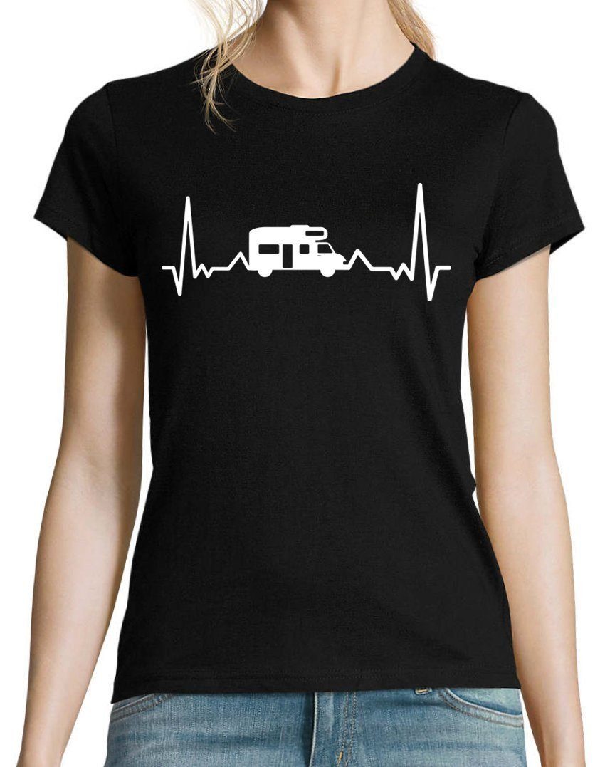 Youth Designz T-Shirt Camping Herzschlag Damen günstig online kaufen