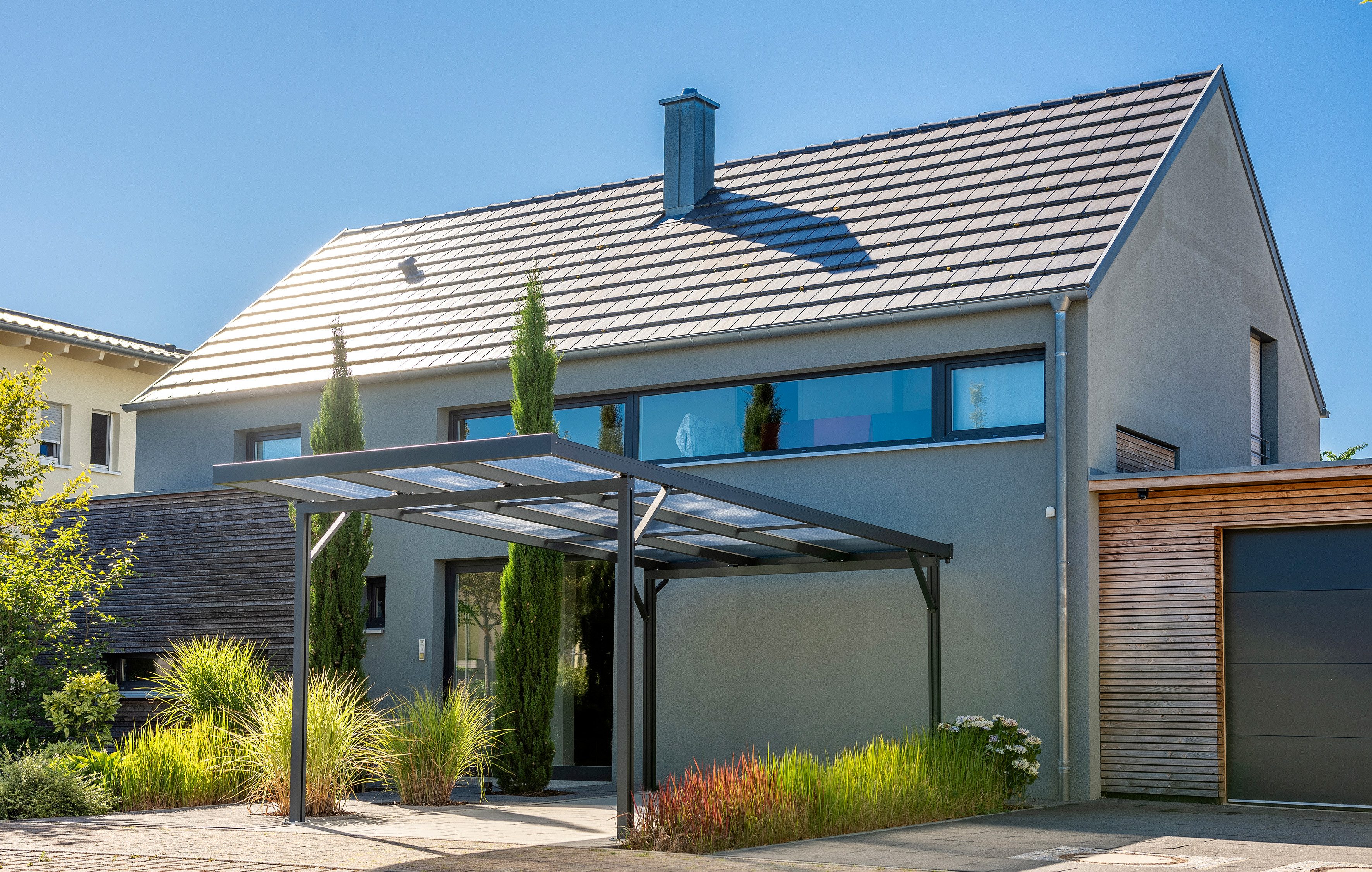 Starhome Einzelcarport Carport Premium Überdachung