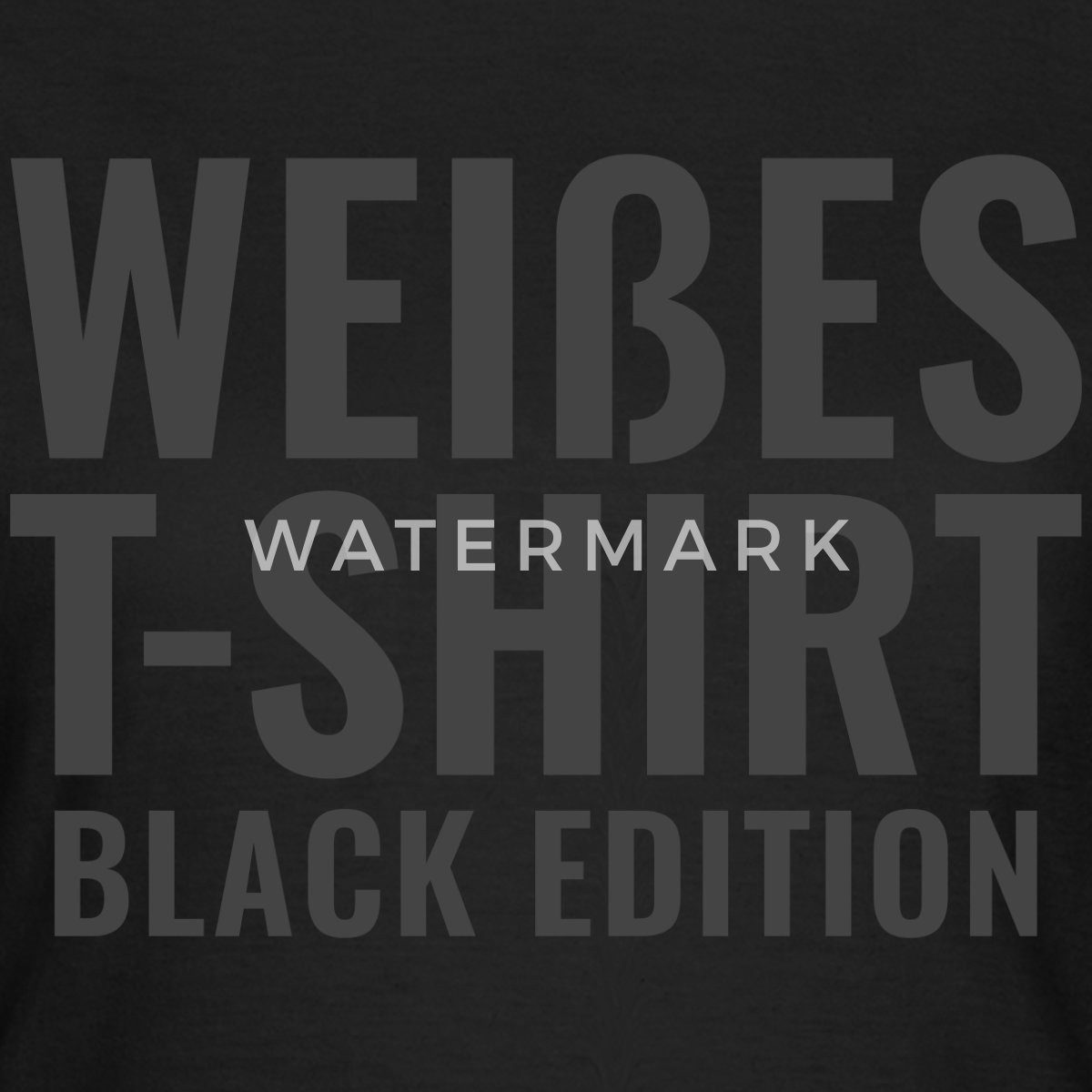 Spreadshirt T-Shirt Weißes T-Shirt Black Edition Frauen T-Shirt (1-tlg) Slim Fit, fällt klein aus