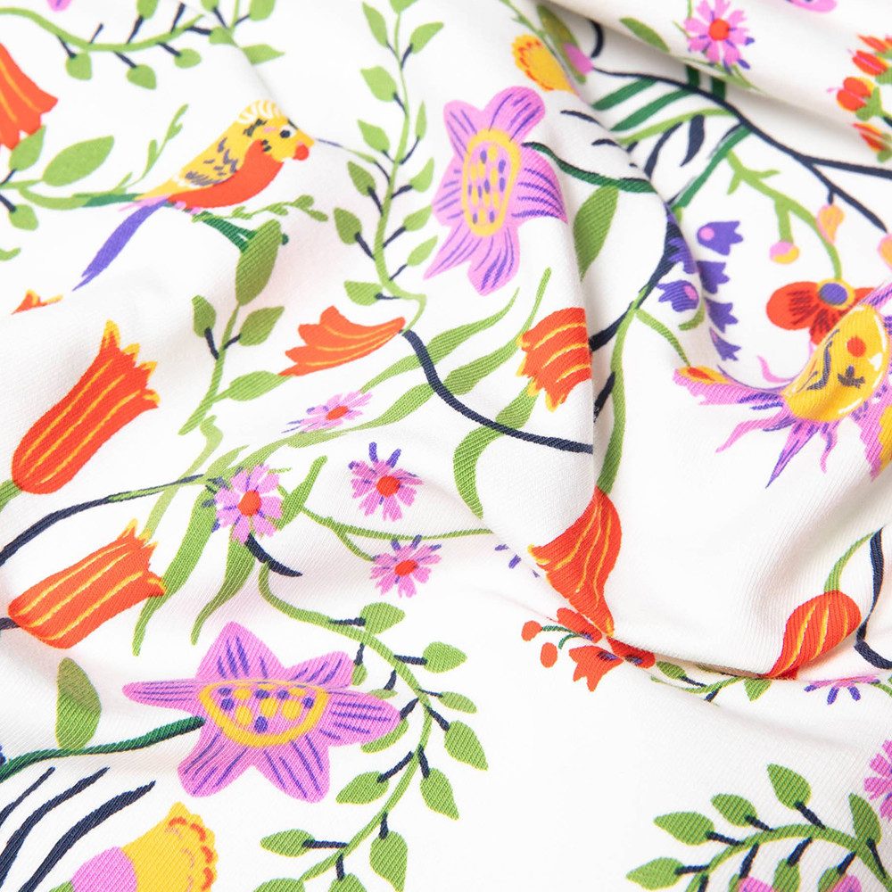 Blutsgeschwister Sweatkleid Cosy Darling feed the budgies