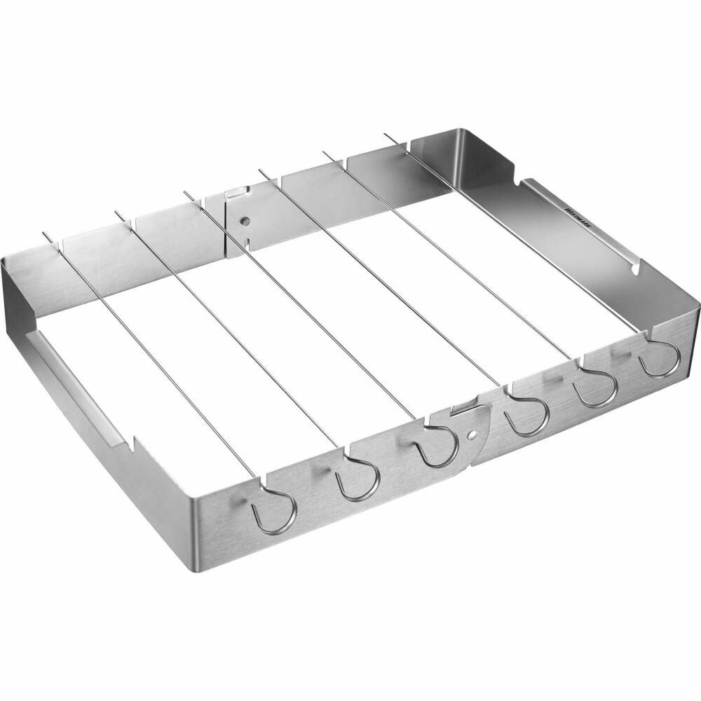 WESTMARK Grillspieß /Grillspießhalter Set 7-tlg. – für die Zubereitung von Schaschlik