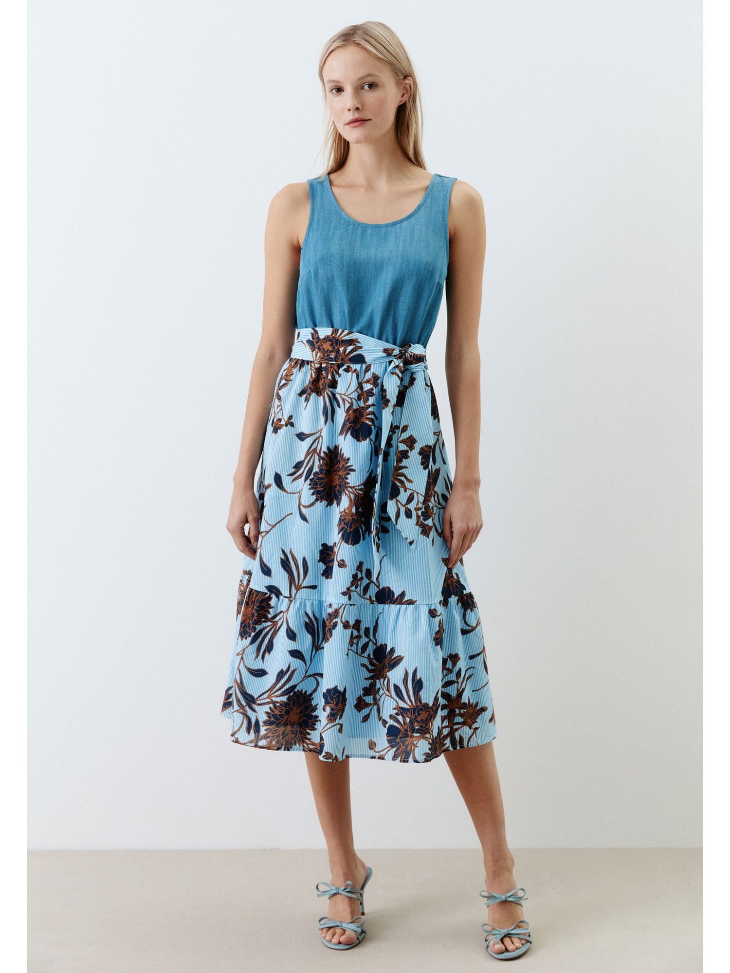 Blusenkleid Sommerkleid