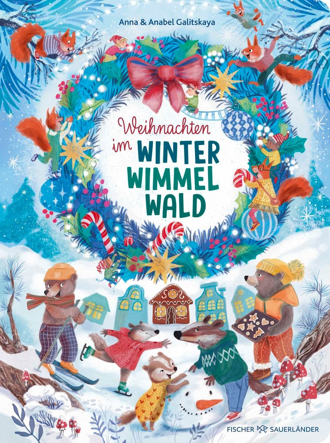 Weihnachten im Winterwimmelwald / Anna Galitskaya