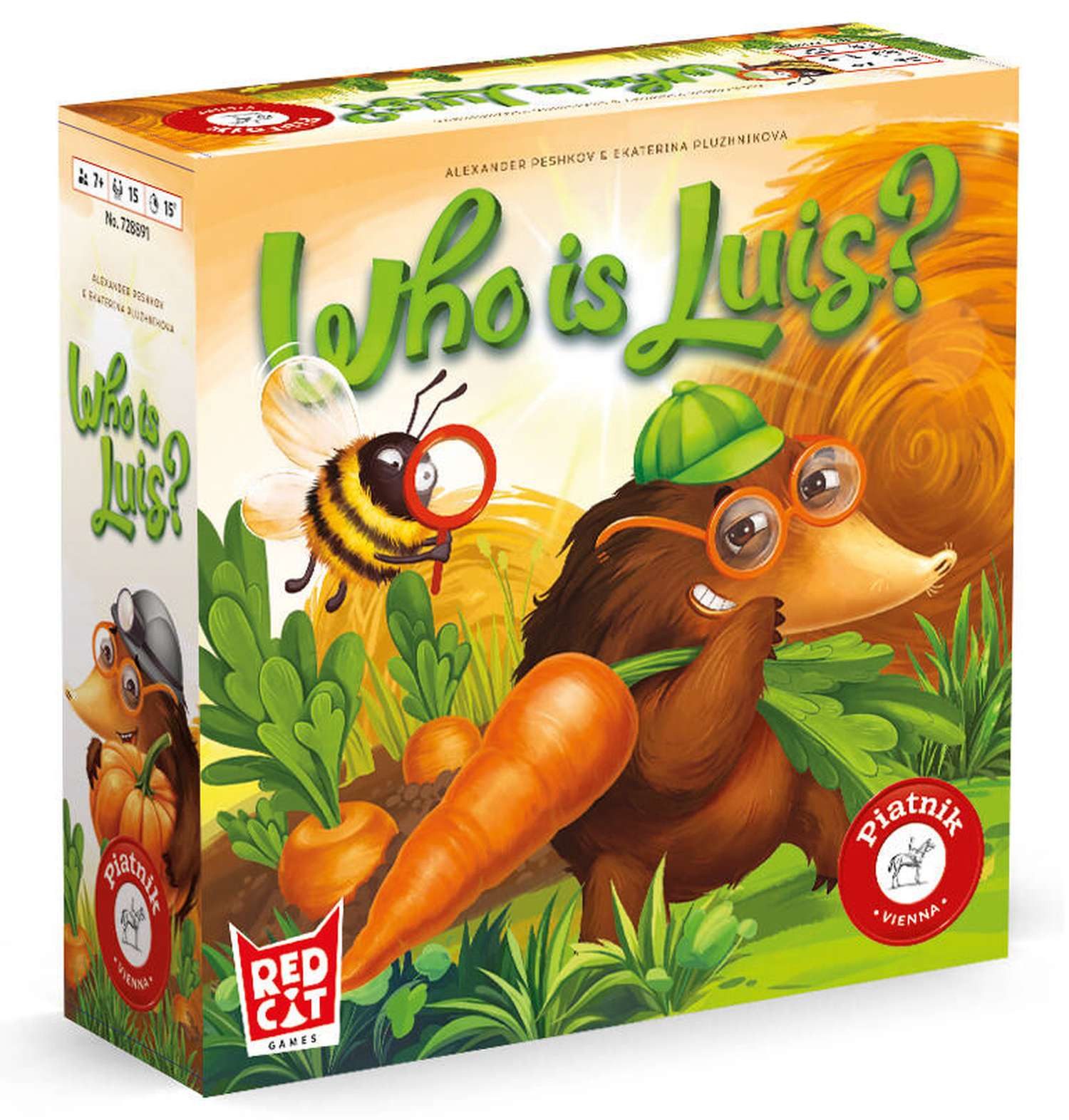 Piatnik Spiel Who is Luis? Kooperatives Detektiv- & Deduktionsspiel