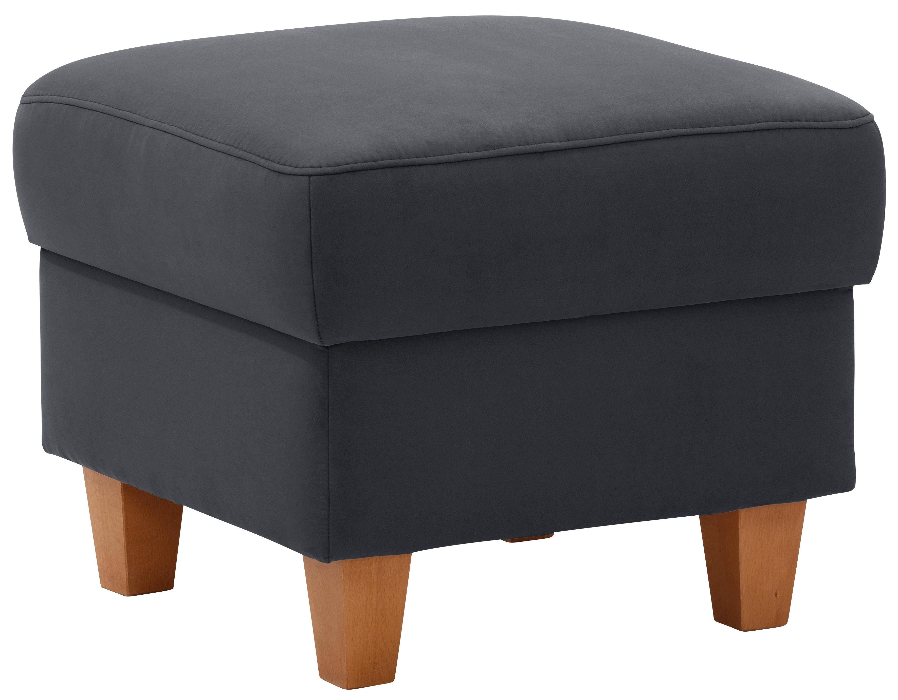 Home affaire Polsterhocker Palmera, B: 58 cm, mit Stauraum, Federkern