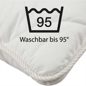 Kopfkissen, Bestlivings, Bezug: Polyester, Microfaser, Hochwertiges Kopfkissen 80x80cm "Antibakterielle Sanitized® Hygienefunktion", waschbar bis 95 Grad, Hausstauballergiker geeignet