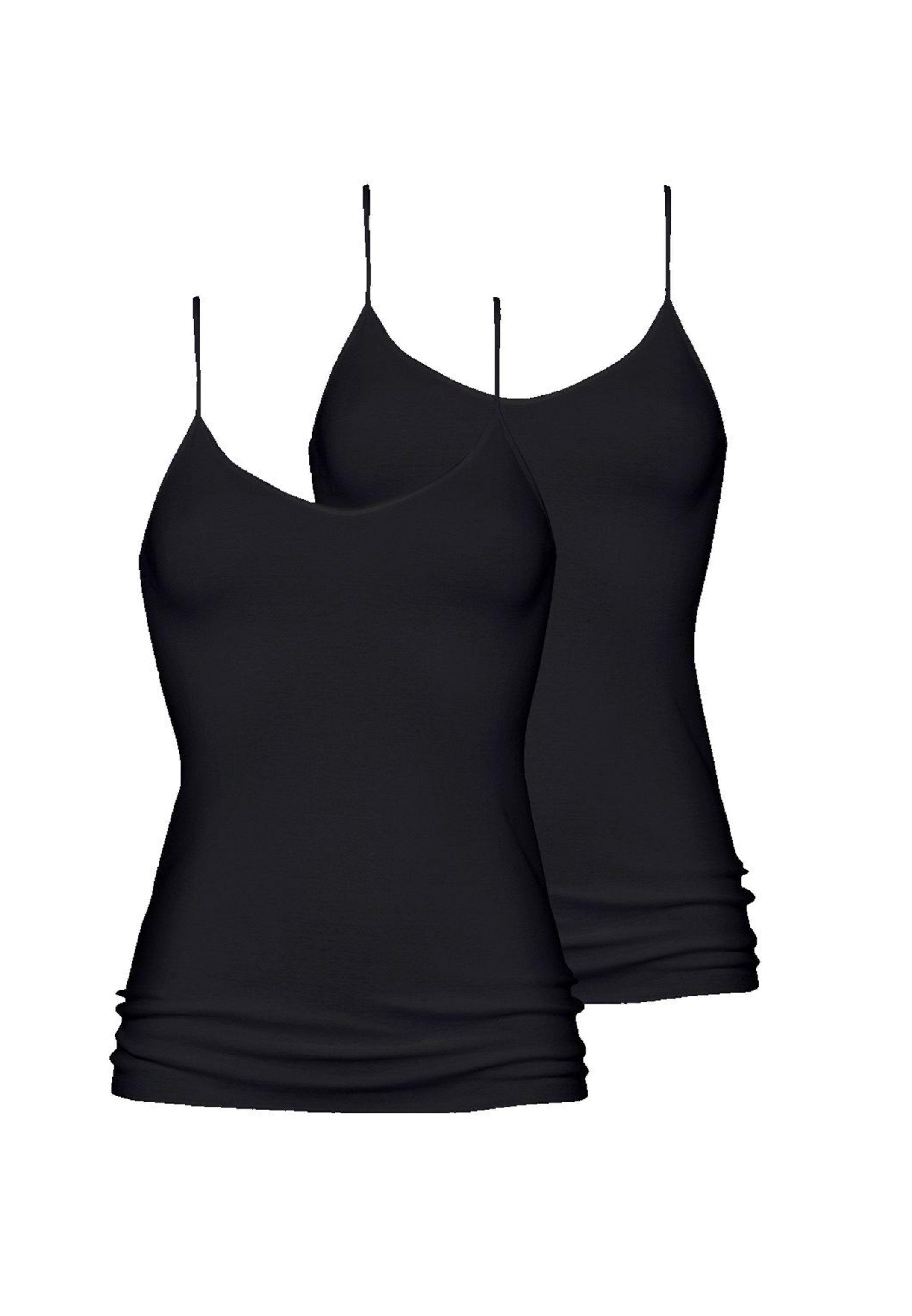 Mey Unterhemd 2er Pack Noblesse (Spar-Set, 2-St) Spaghetti Top - Baumwolle günstig online kaufen