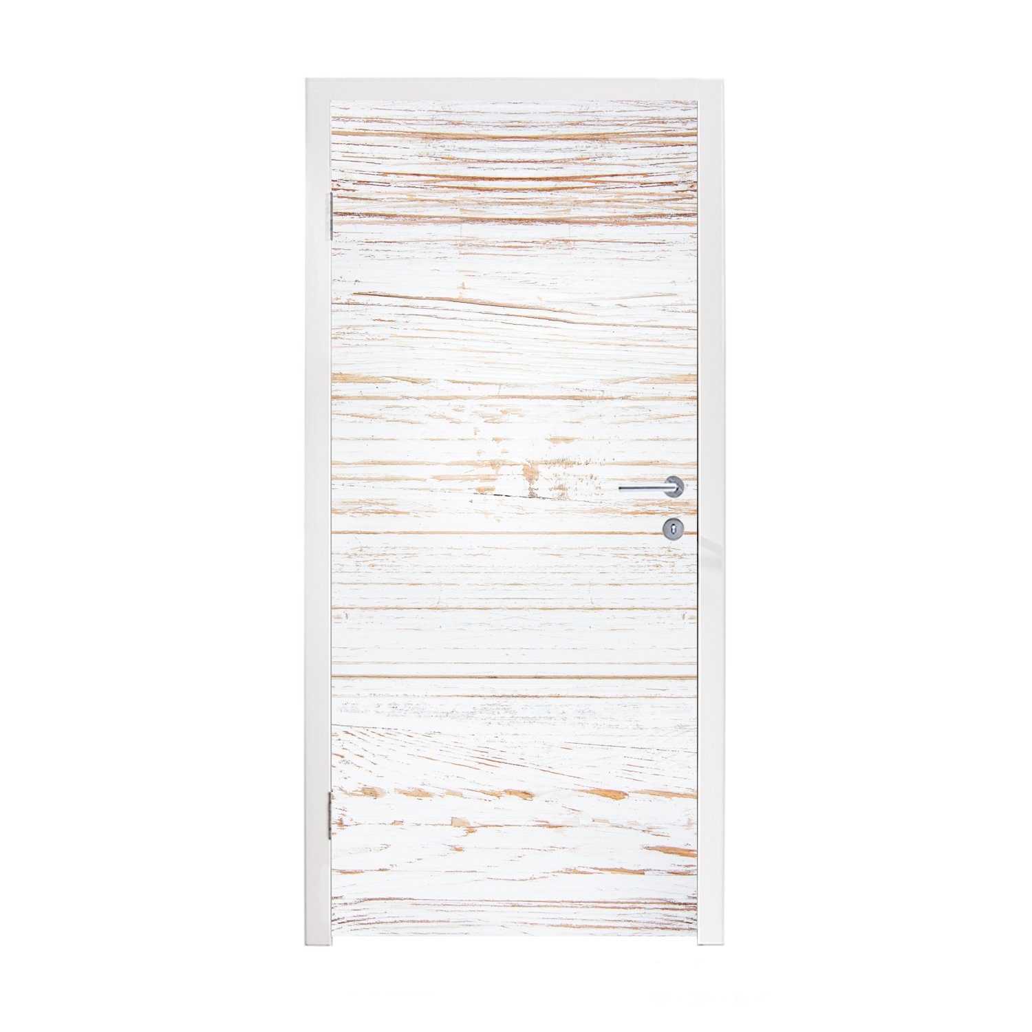 MuchoWow Türtapete Aufbau von Whiteboards, Matt, bedruckt, (1 St), Fototapete für Tür, Türaufkleber, 75x205 cm