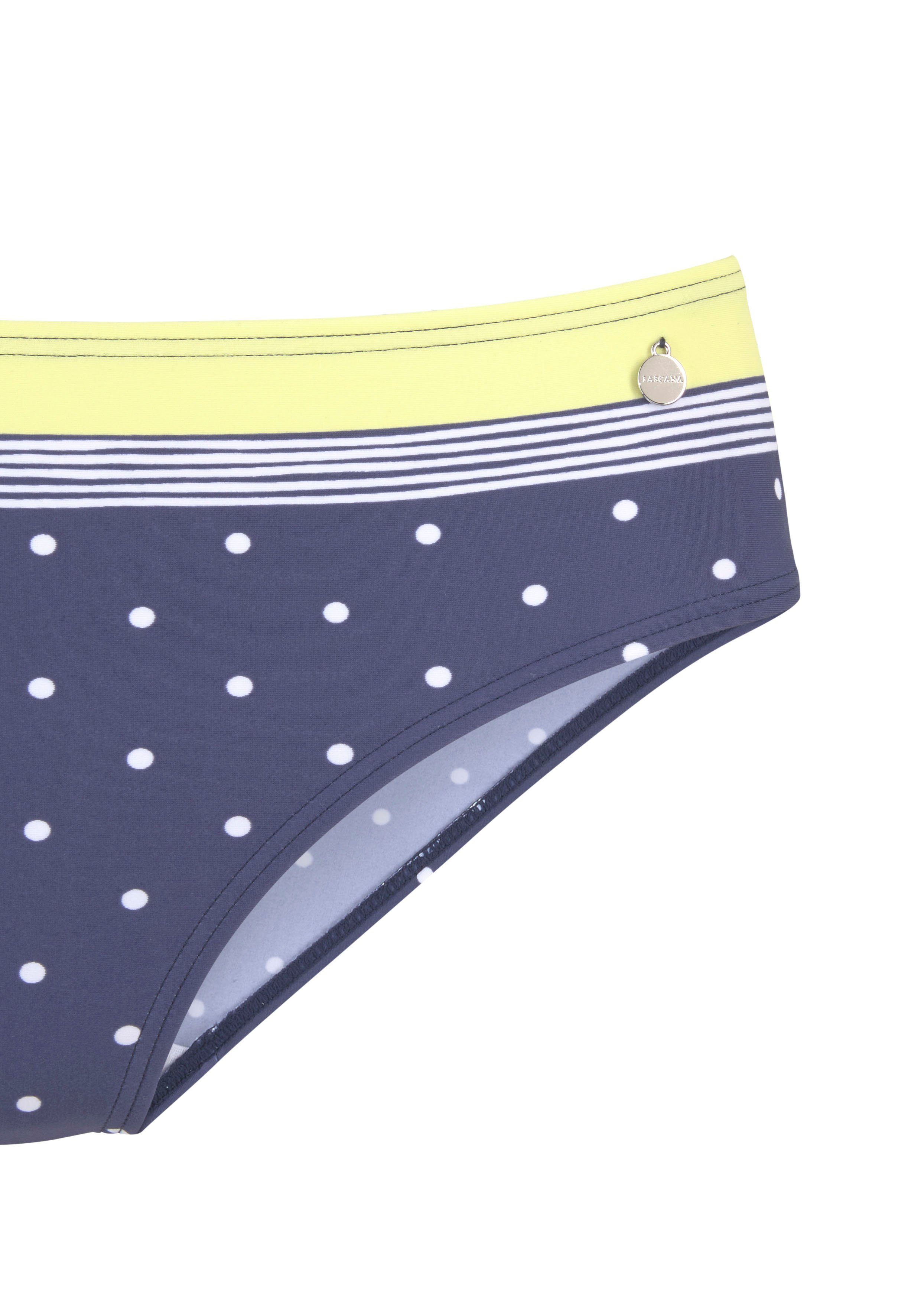LASCANA Bikini-Hose Monri mit kontrastfarbenem Detail – Bild 3 von 5