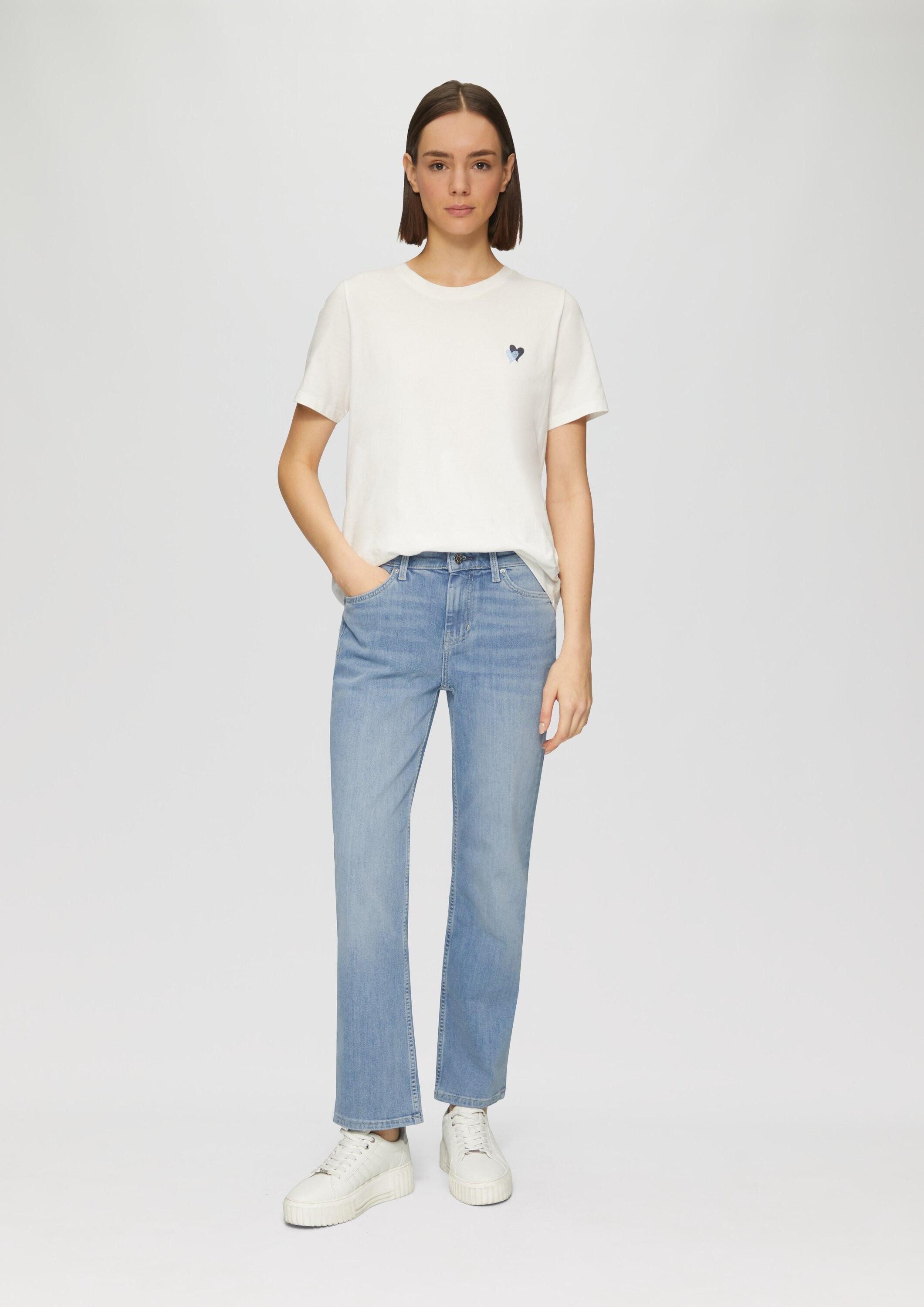 s.Oliver Regular-fit-Jeans Jeans-Hose KAROLIN Jeans Karolin / Regular Fit / Mid Rise / Straight Leg