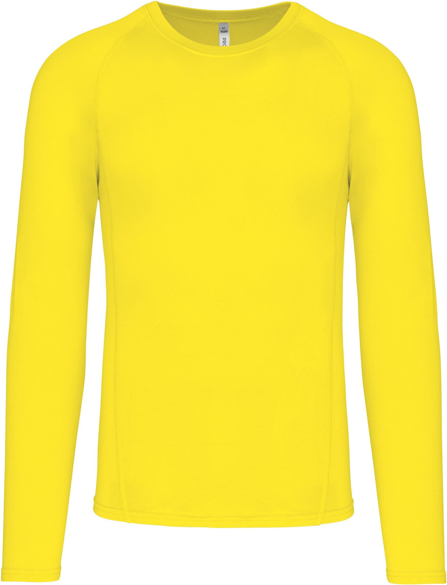 Trainingsshirt Langarm Doppelhaut T-Shirt schnelltrocknend Trainingsshirt