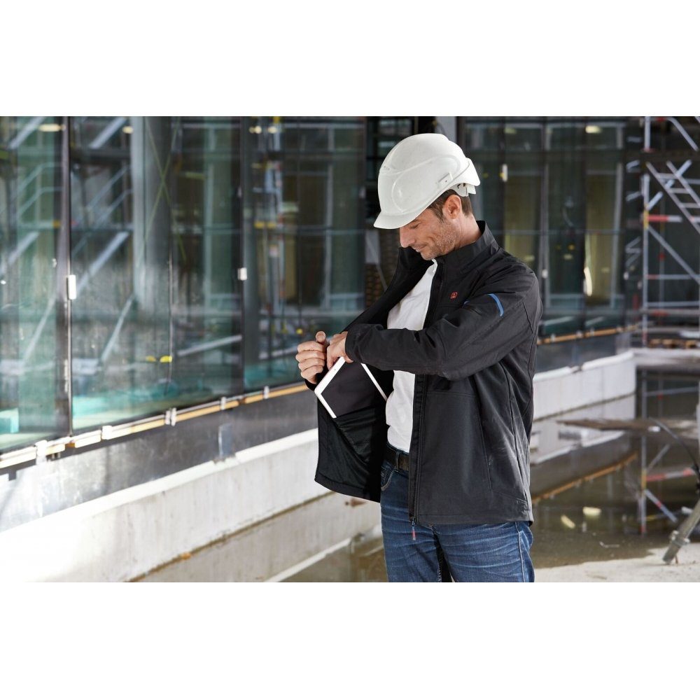 BOSCH Arbeitsjacke GHJ 12+18V XA Professional Größe XXL - Akku-Heizjacke - schwarz