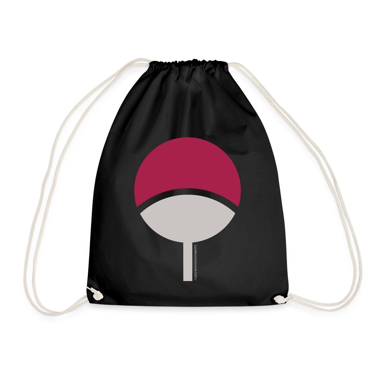 Spreadshirt Turnbeutel Naruto Symbol Des Uchiha-Clan Turnbeutel (1-tlg)