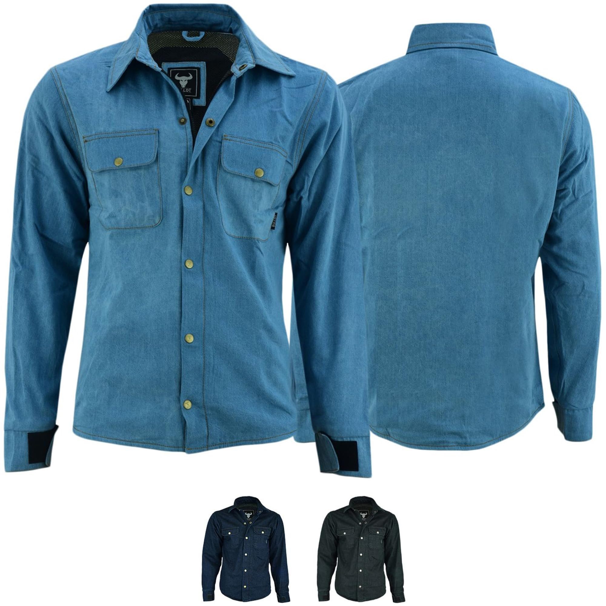BULLDT Motorradjacke BLD1202 (mit Protektoren) Motorradhemd günstig online kaufen