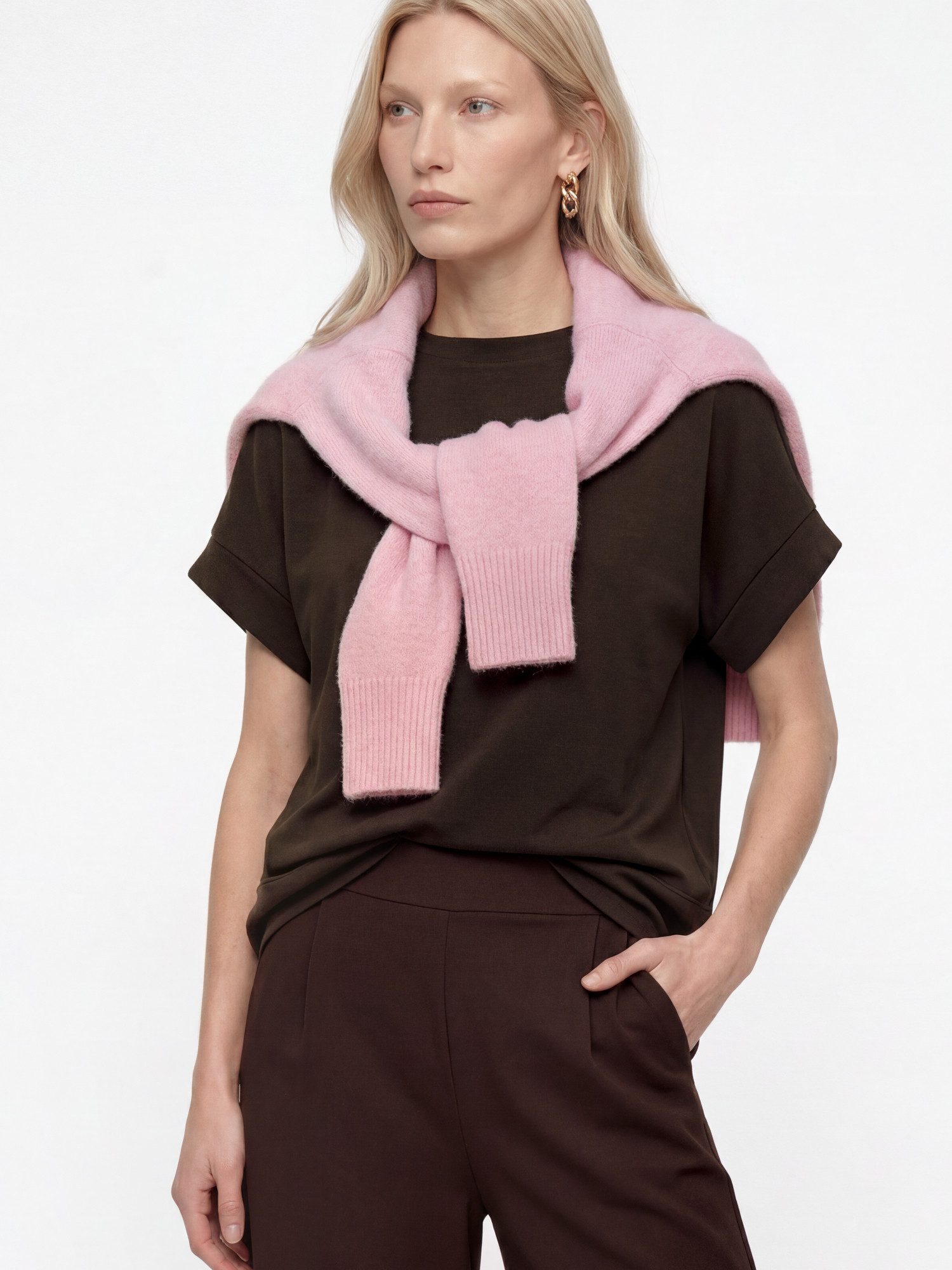 RICHROYAL Kurzarmshirt Rich & Royal