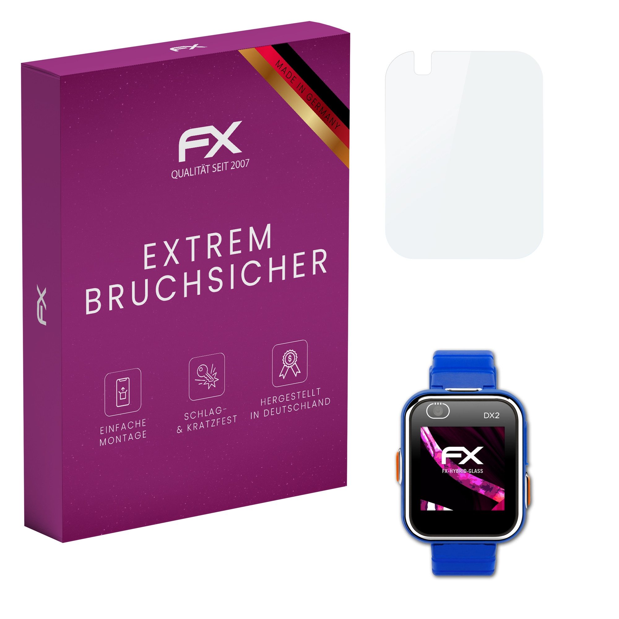 Schutzfolie Panzerglasfolie für VTech Kidizoom DX2