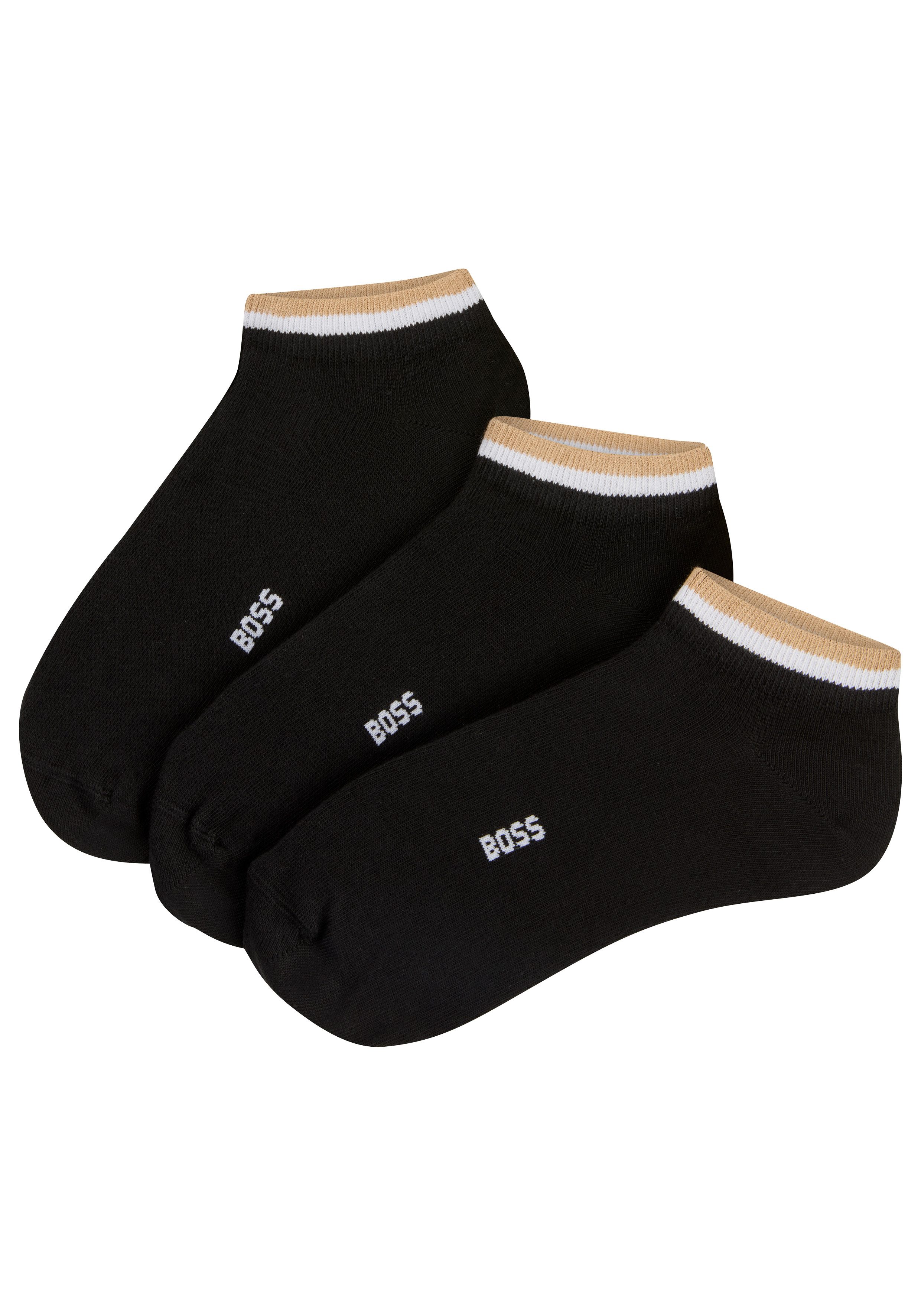 BOSS Sneakersocken 3P AS Stripe (Packung, 3er Pack) günstig online kaufen