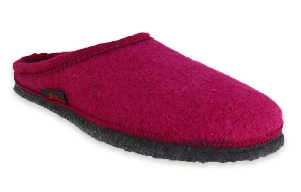 Beck Hüttenschuh Home Hüttenschuhe (aus Österreich, warme Füße für Damen und Herren) Patentierte, rutschfeste Filzsohle, waschbar 30°