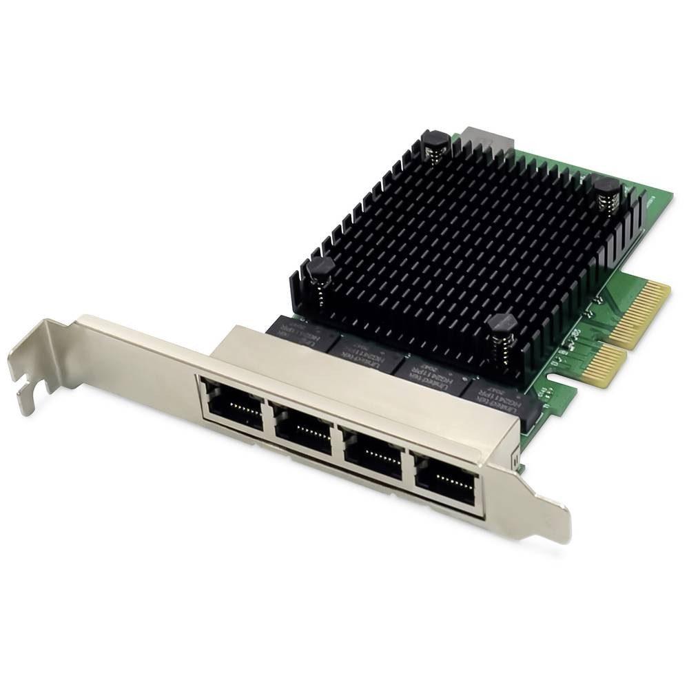 4 Port 2.5 Gigabit Ethernet Netzwerkkarte, RJ45, Netzwerk-Adapter