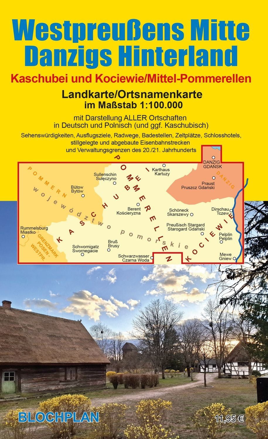 Landkarte Westpreußens Mitte/Danzigs Hinterland / Dirk Bloch