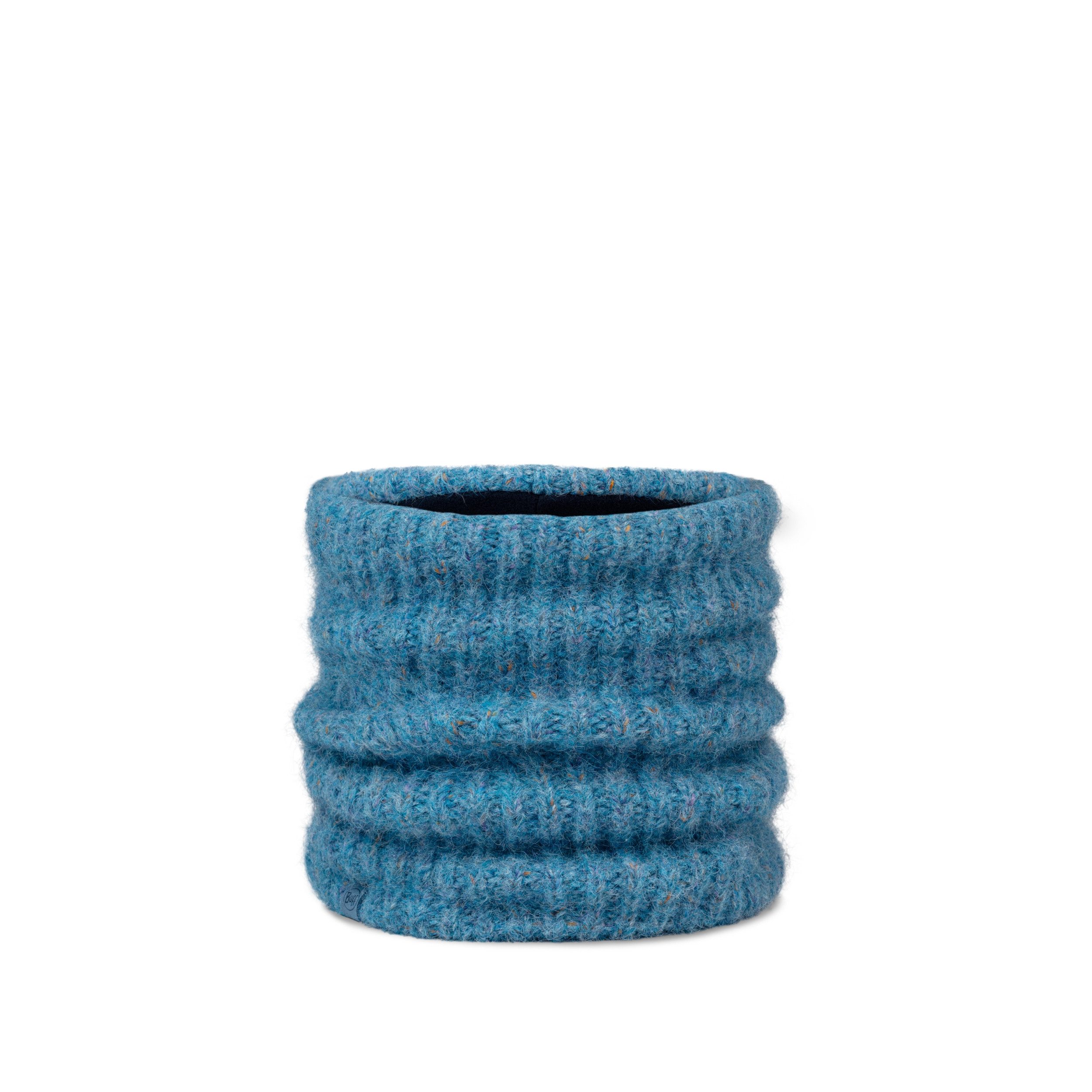 Buff Halstuch Knitted & Fleece Neckwarmer BLUE