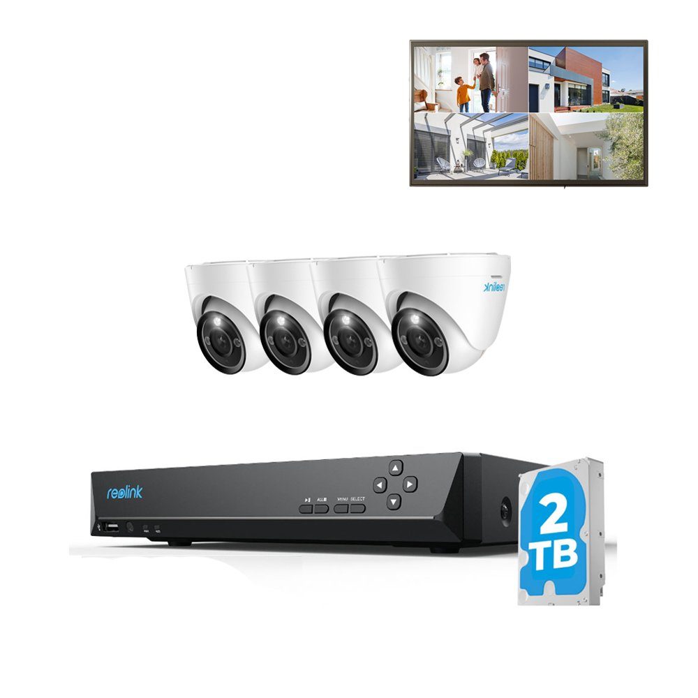 Überwachungskamera 12 MP Ultra HD PoE
