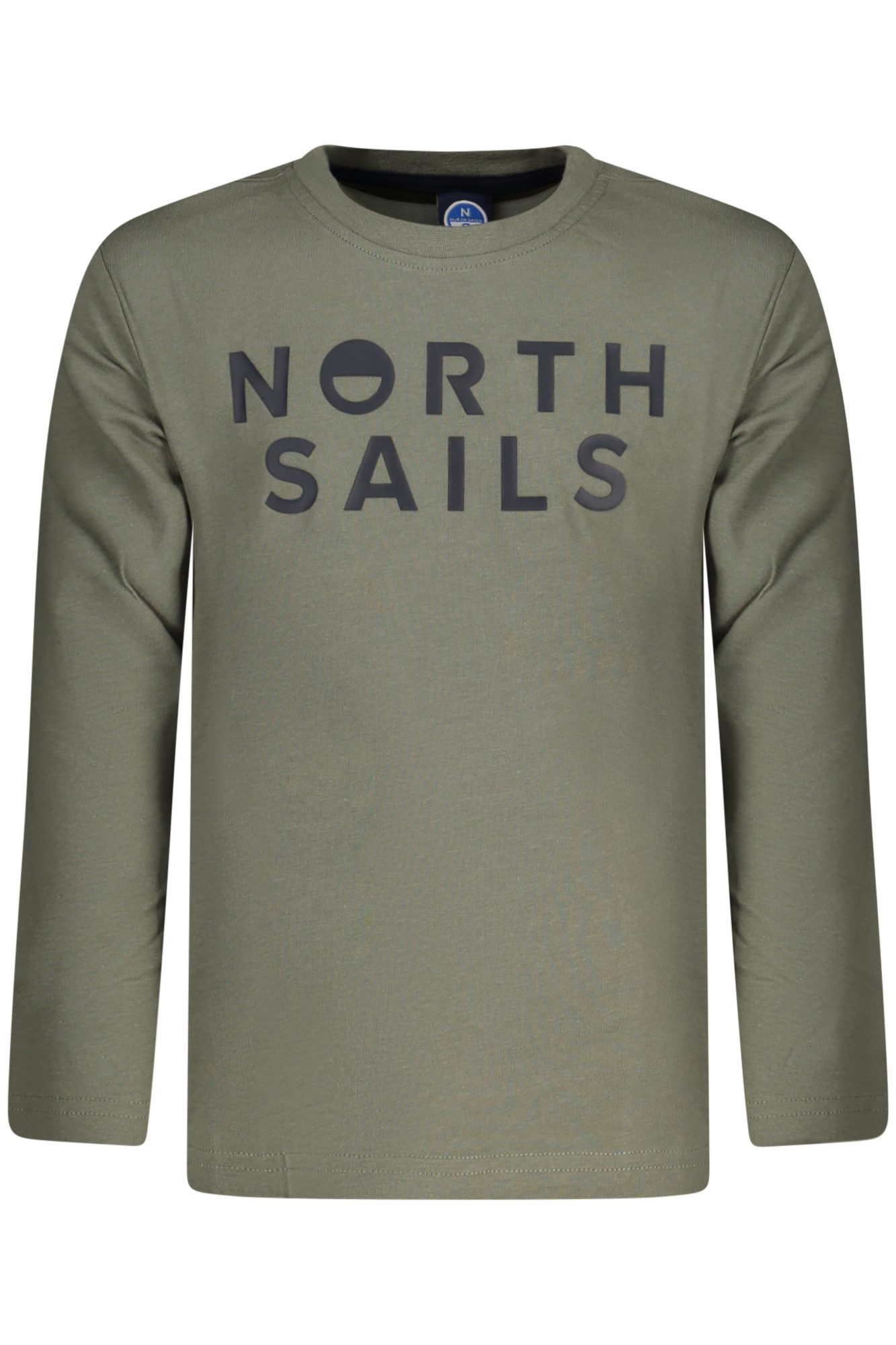 North Sails T-Shirt Nachhaltiges Langarmshirt für Kinder: Grün, mit