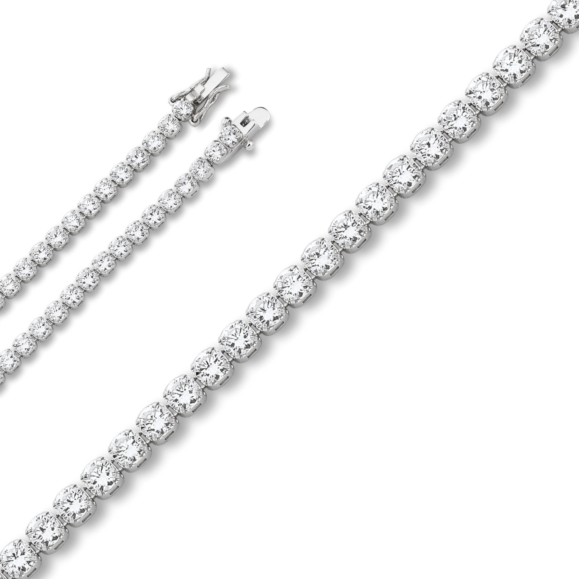 ONE ELEMENT Silberarmband Zirkonia Armband aus 925 Silber 19 cm Ø 3 mm, Kle günstig online kaufen