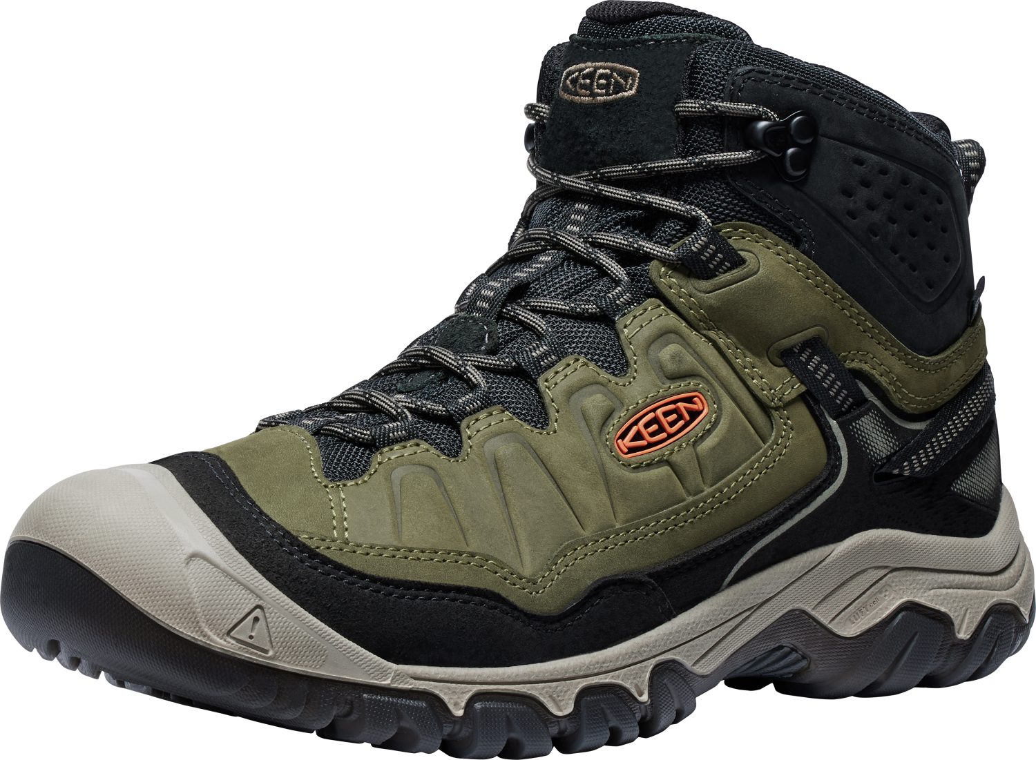 Keen TARGHEE IV MID WP M-DARK OLIVE/GOLD BLACK Wanderschuh