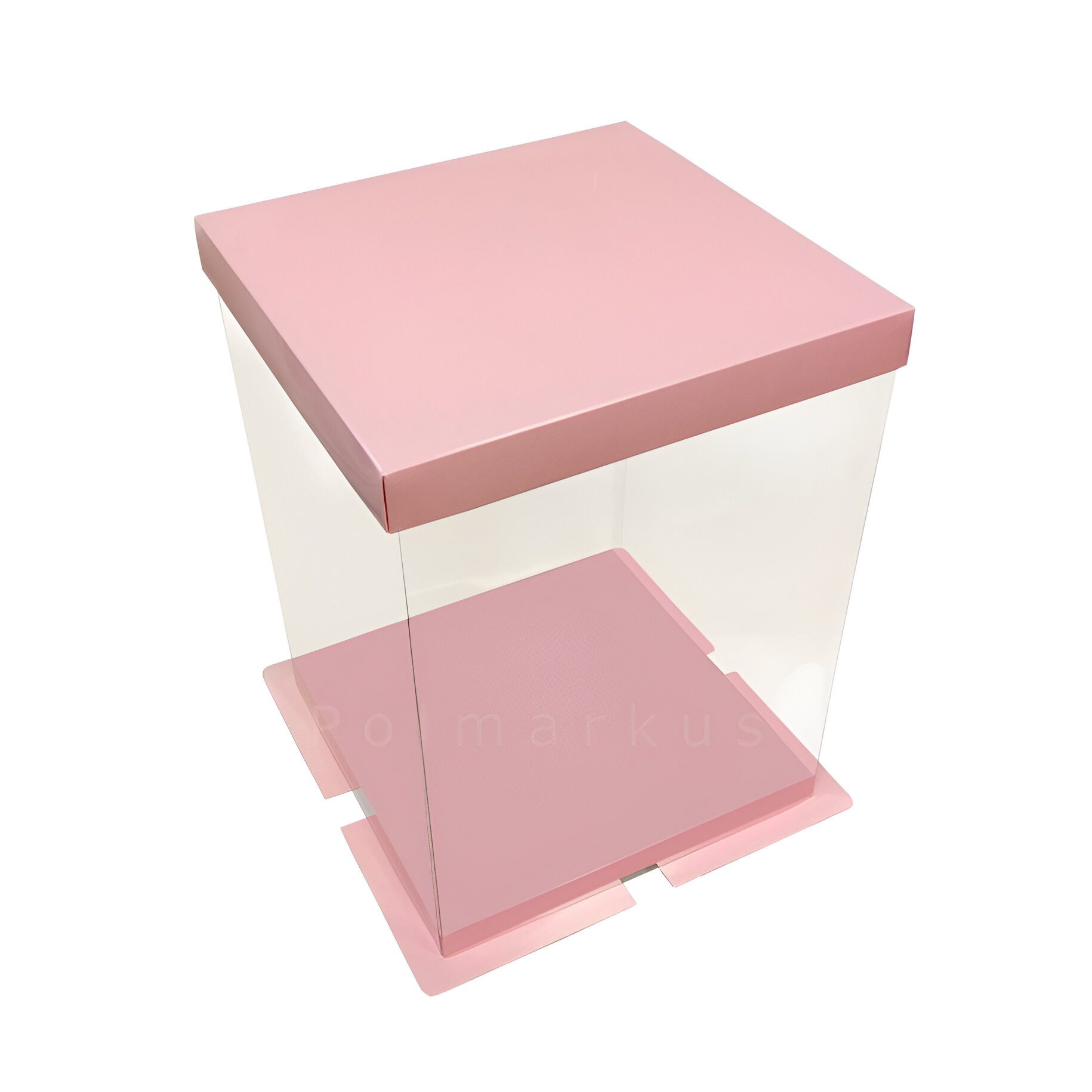 Festivalartikel Dekoobjekt Elegante Bodenkuchenbox 30x30x40 cm - Verschiedenes Farbe (1 St)