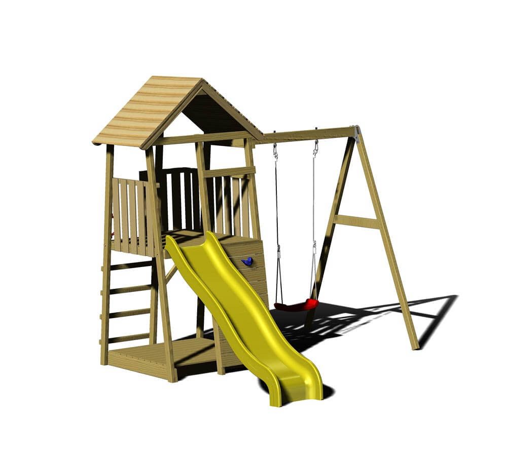 Wendi Toys Klettergerüst Biene, (1-St), Für Kinder ab 4 Jahren, Traglast 100 KG, LxHxB 280x270x270cm