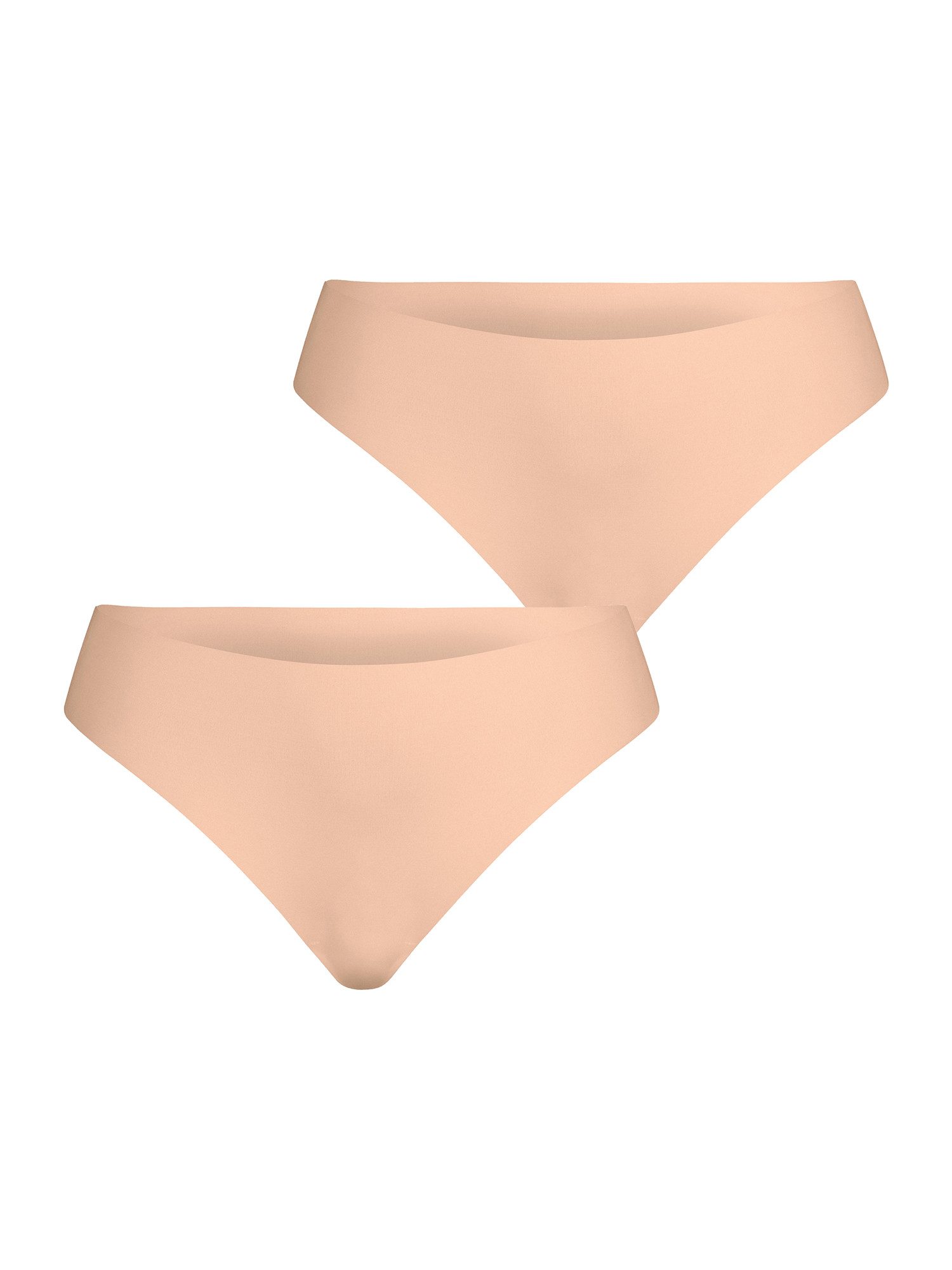 Nur Die Slip Invisible Seamless (2-St) Unterhose, Basic Slip, Slip