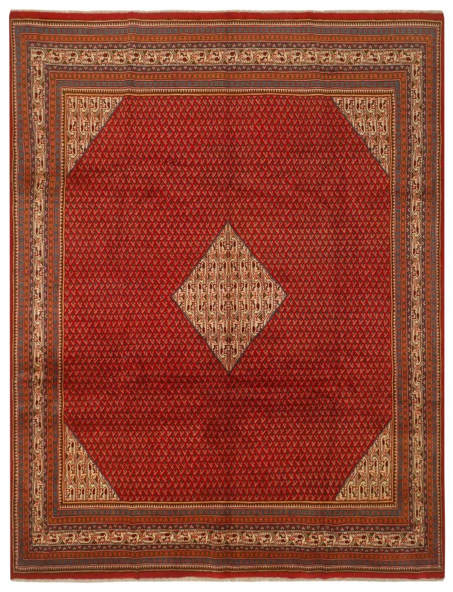 Orientteppich Sarough Mir Boteh 289x389 Handgeknüpfter Orientteppich, Nain Trading, rechteckig, Höhe: 12 mm