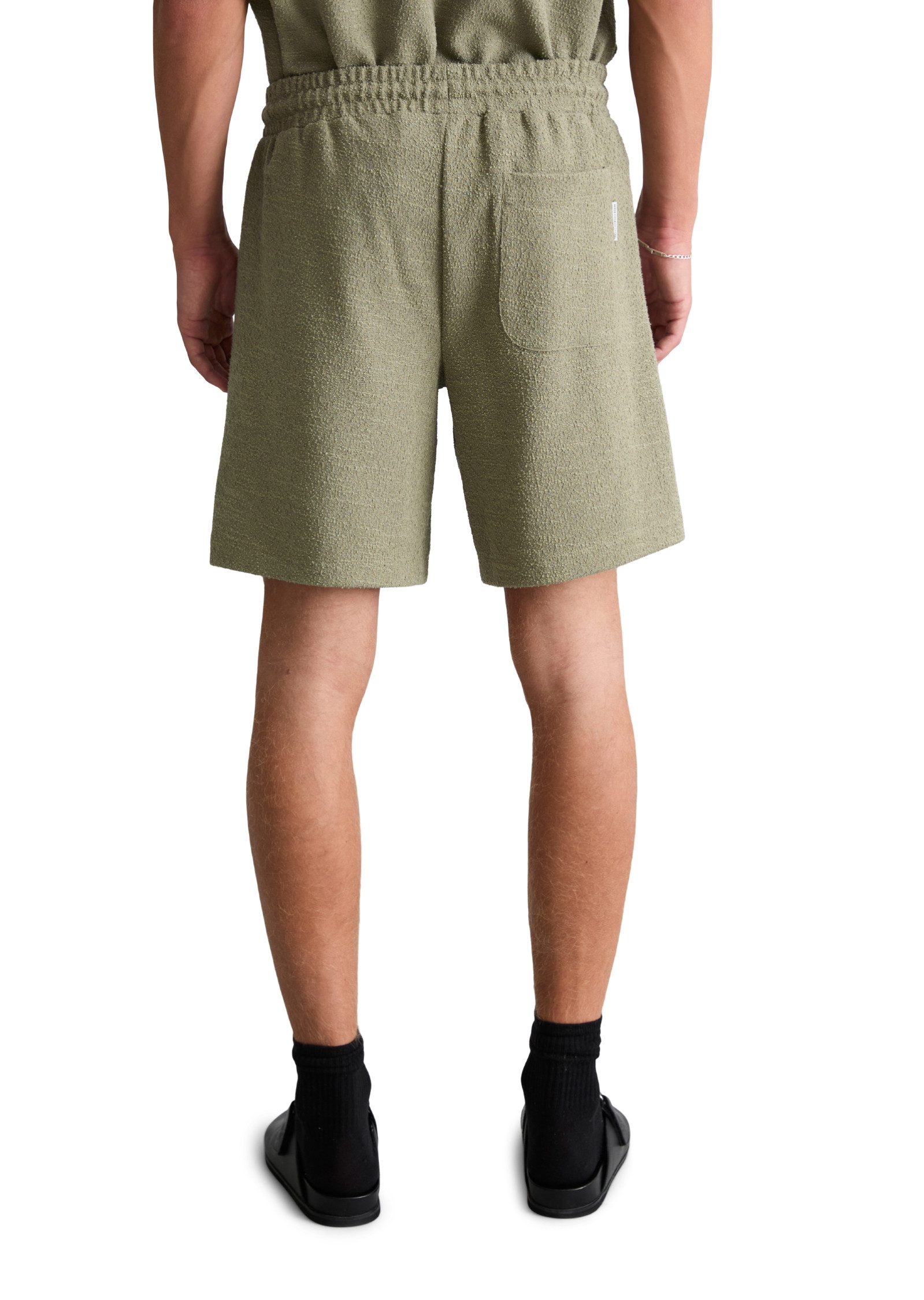 Marc O'Polo DENIM Shorts mit feiner Bouclé-Struktur – Bild 3 von 5