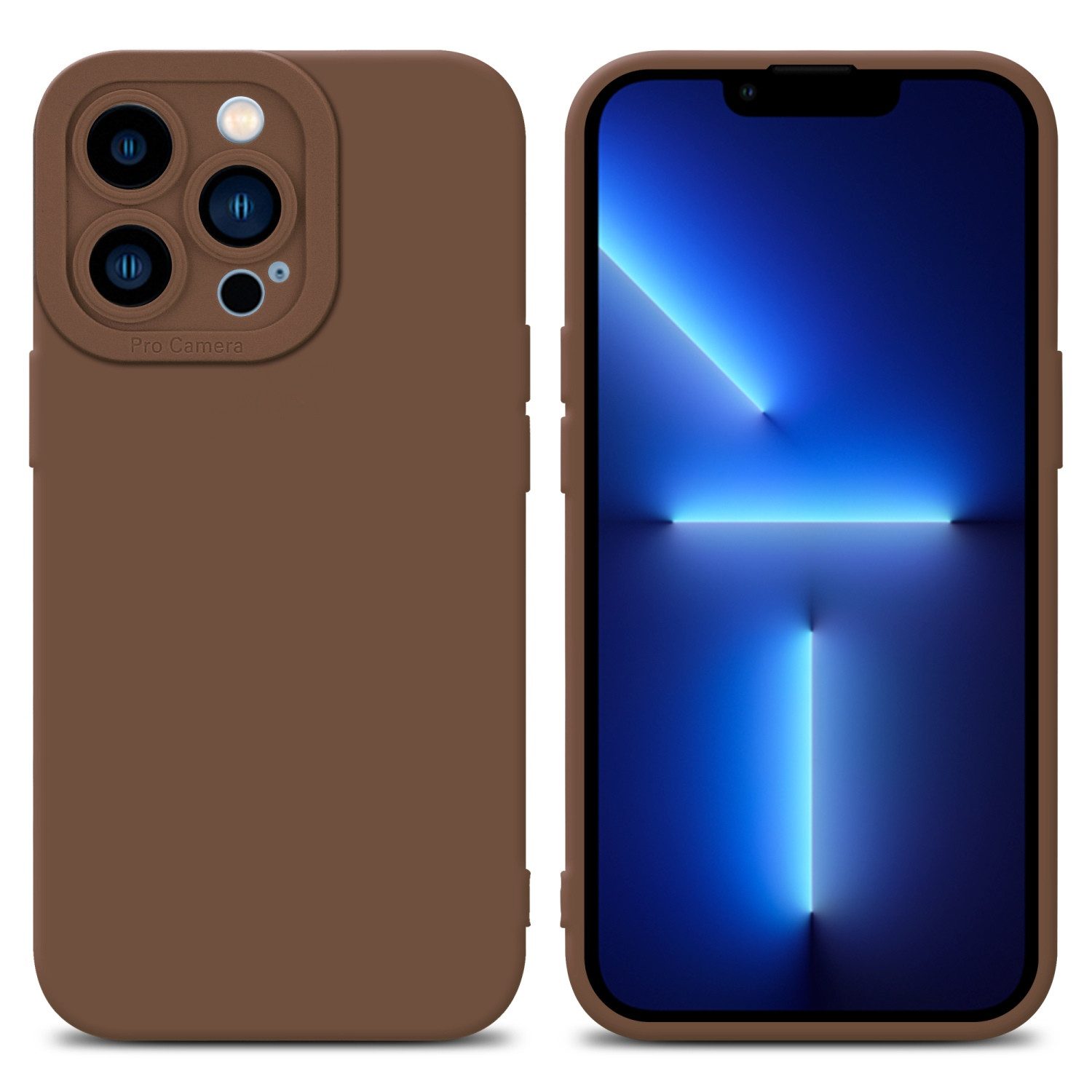 Cadorabo Handyhülle für iPhone 13 PRO Hülle Apple iPhone 13 PRO, Hülle Schutzhülle TPU Silikon Case Cover