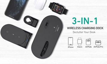 NAIPO Ladestation (3 in 1 Wireless Charging Dock Qi Ladestation)