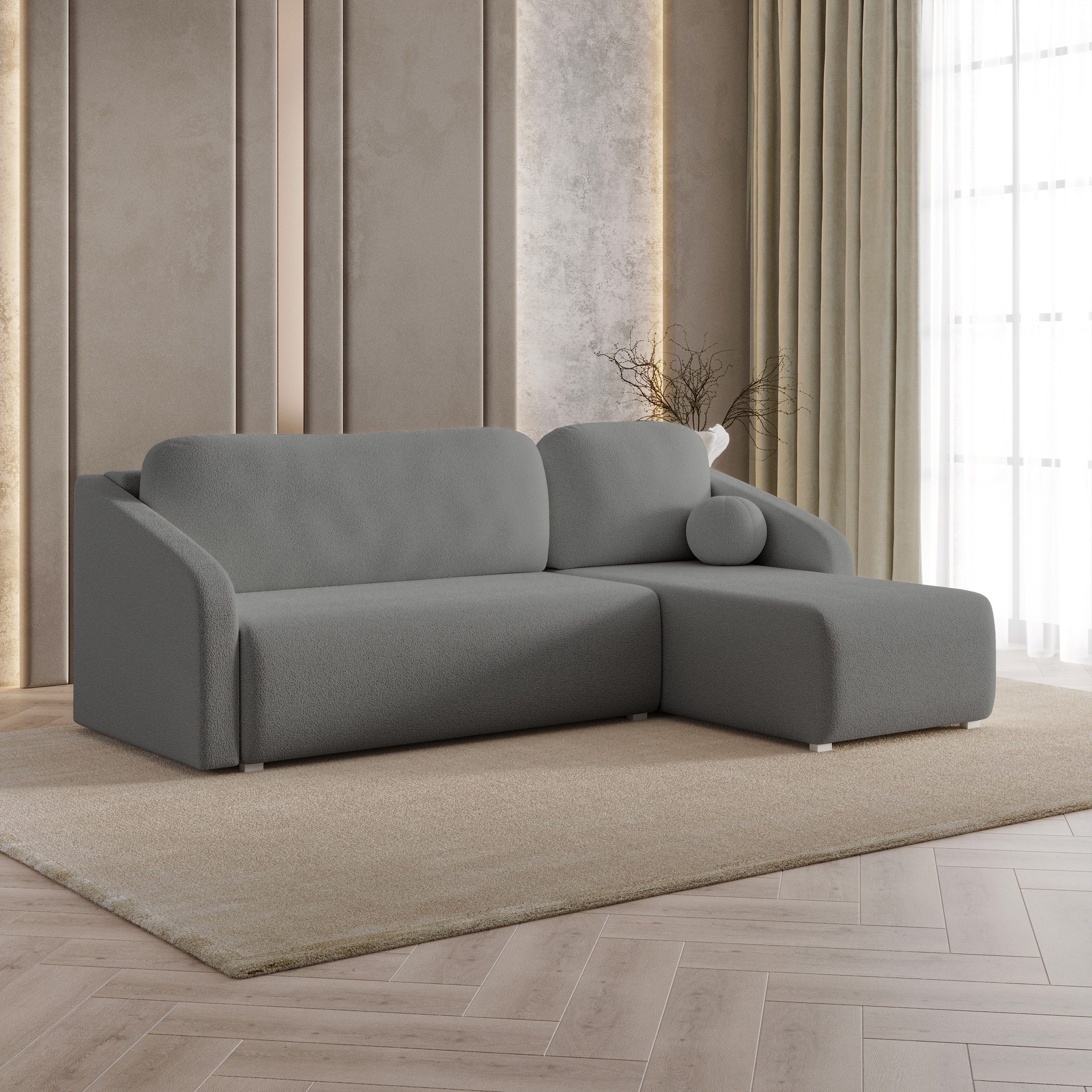 Masseno Ecksofa MARELLO mit Schlaffunktion L-Form, günstig online kaufen